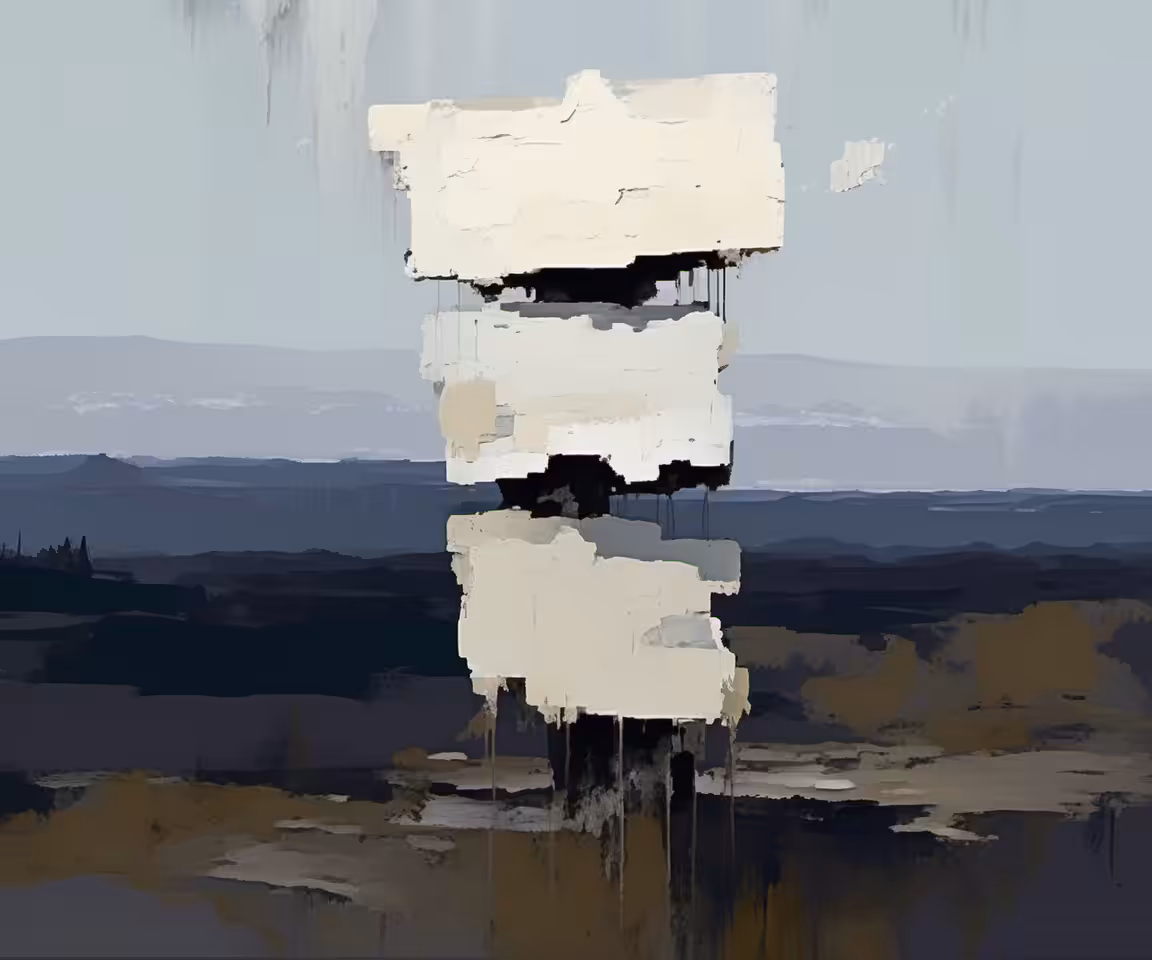 Painted Slabs #19