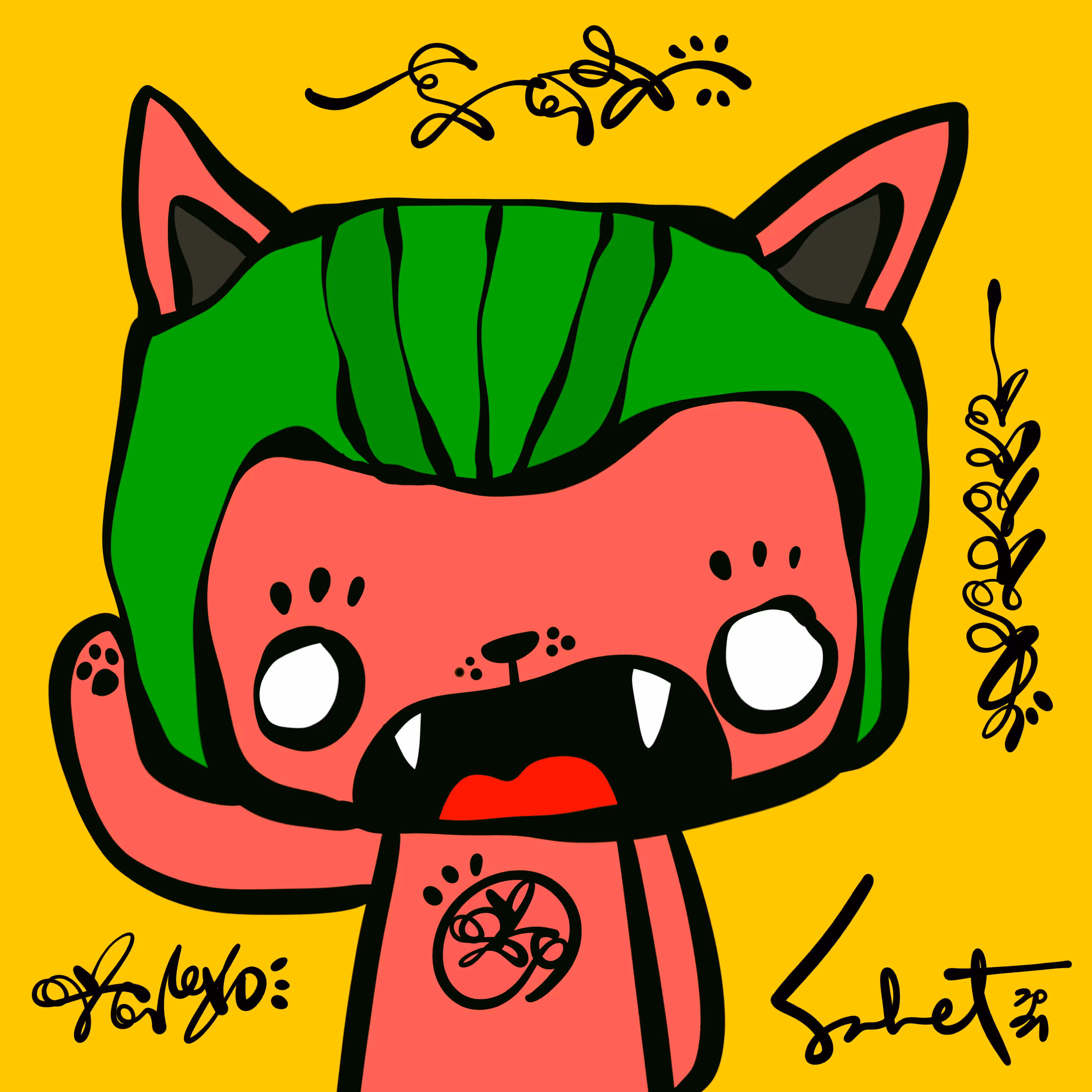 Ugly Kitties by Sabet #116