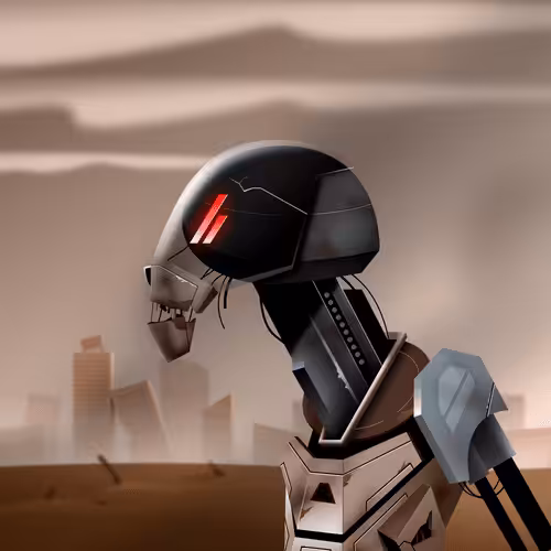 Savage Droids: THEOS Elite Dark Droid B-1795