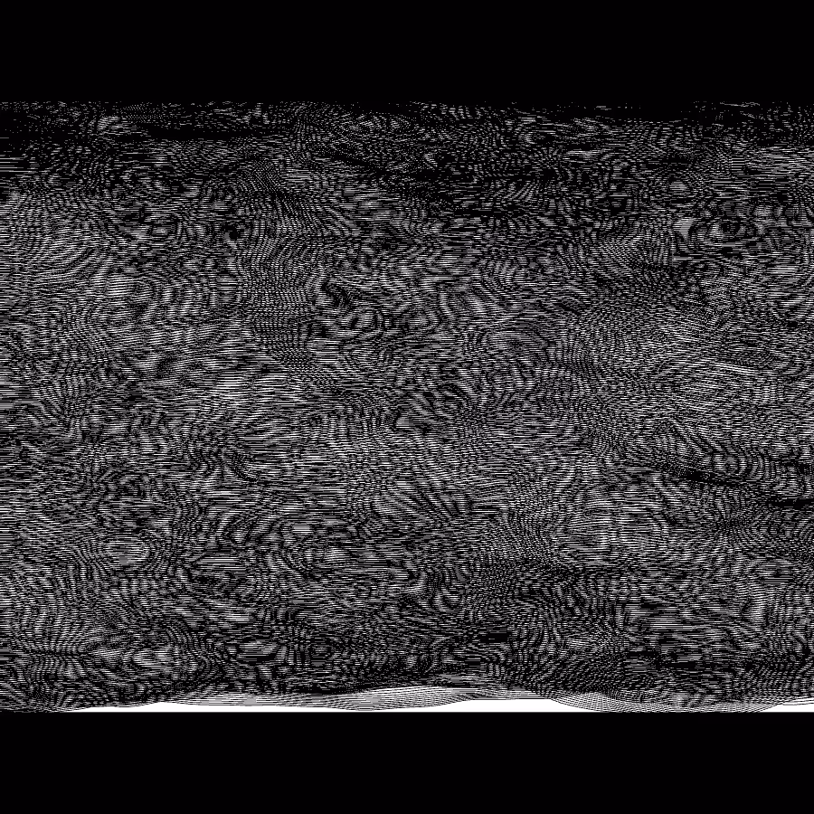 Pressure Map of Another Planet #16