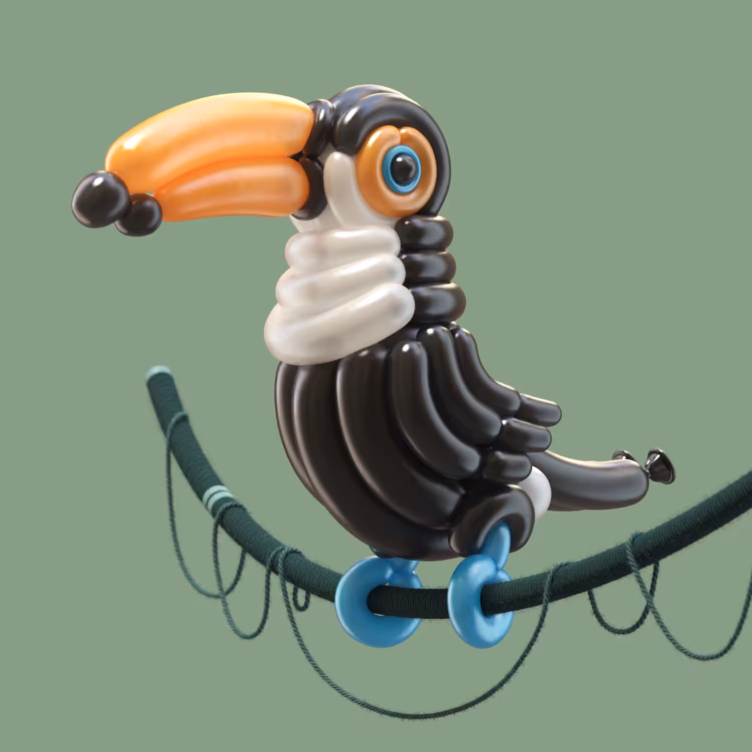 Balloon Birds - Toucan
