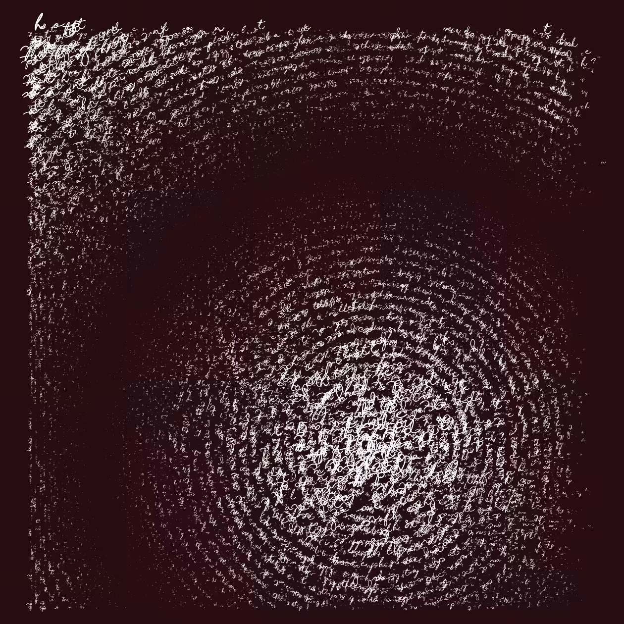 Asemic Writing 1o1 #91