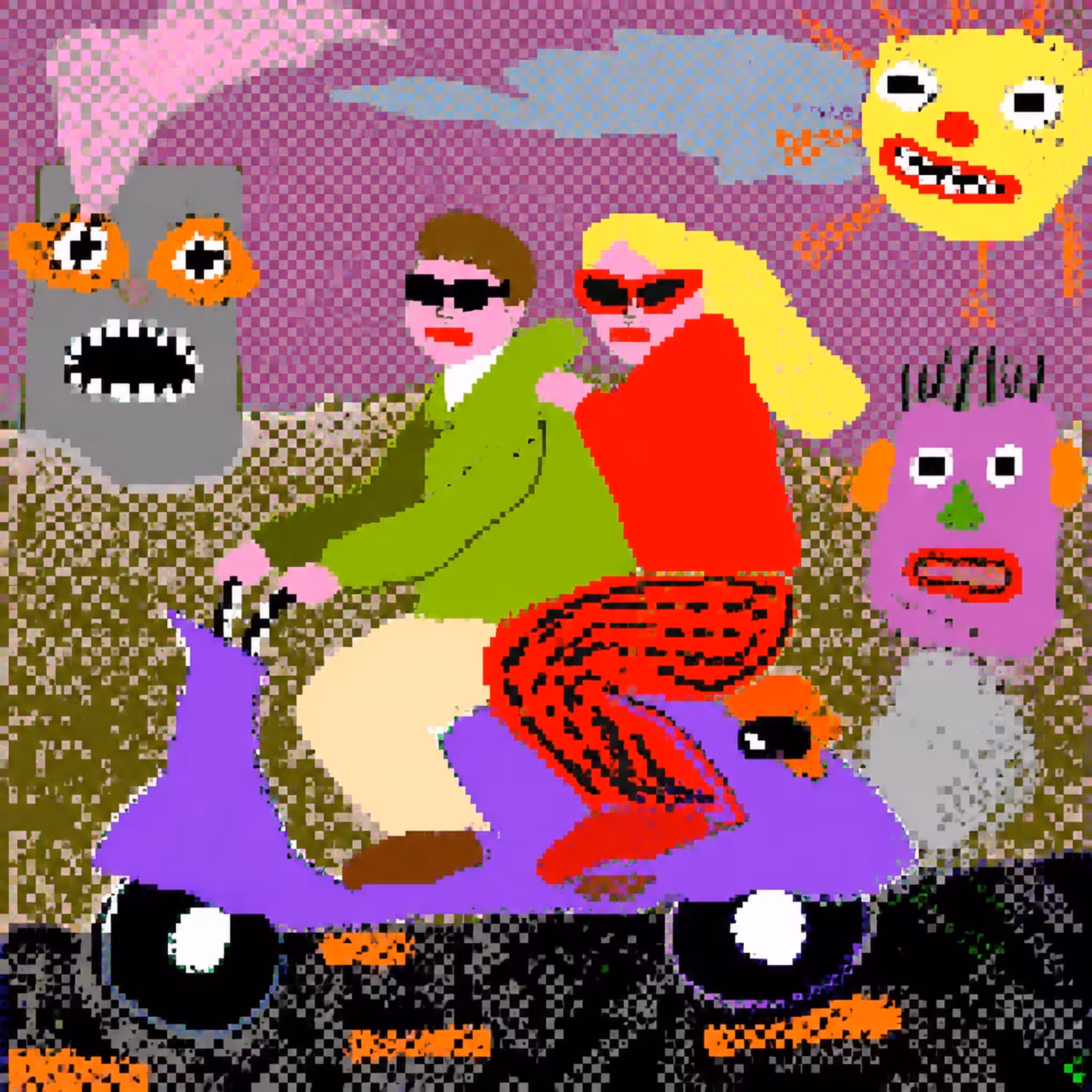 Riding into the Sunset