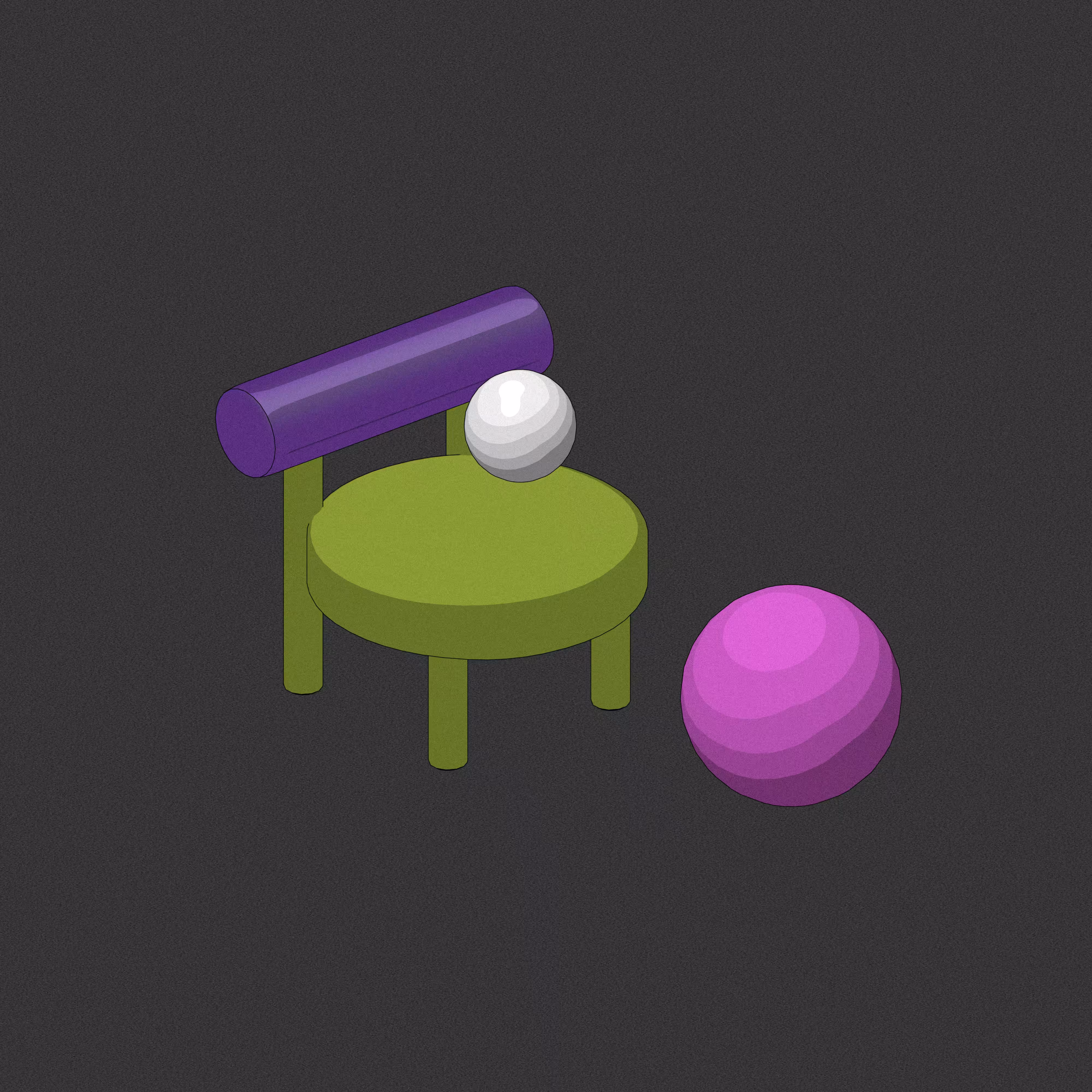 Pepius low chair 