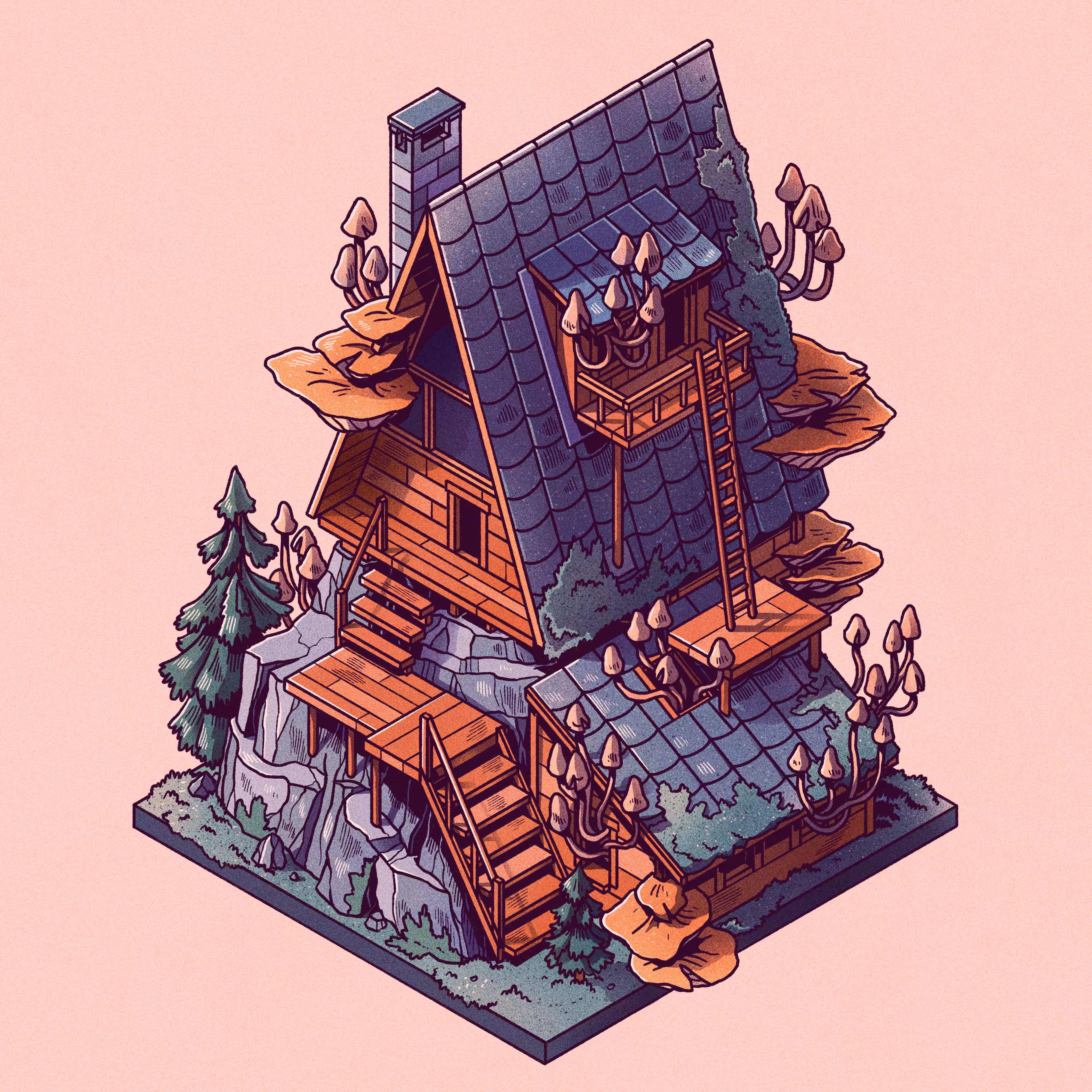Curious Cabins #17 — Shroom