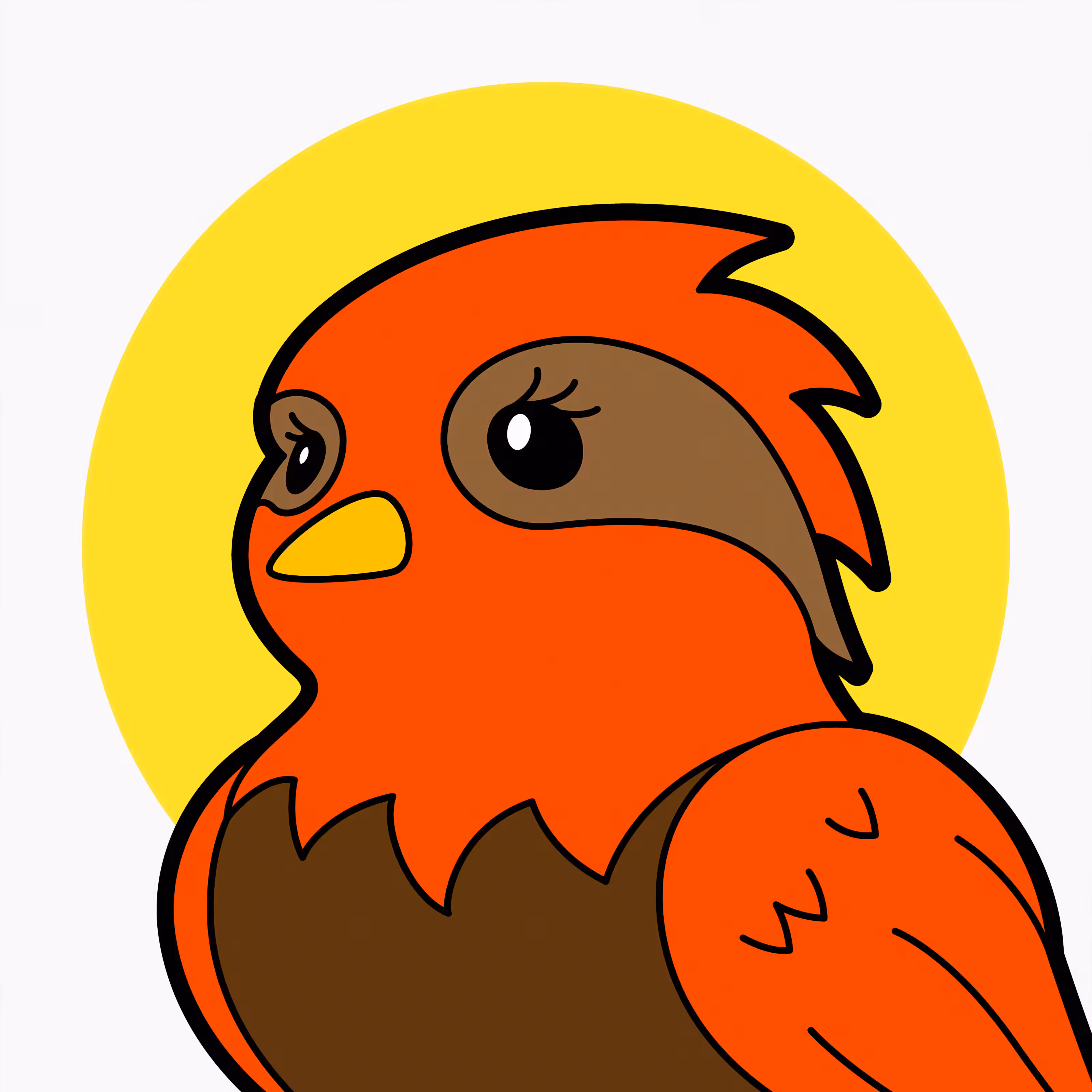 FLOCKER #14 - Flame Tanager