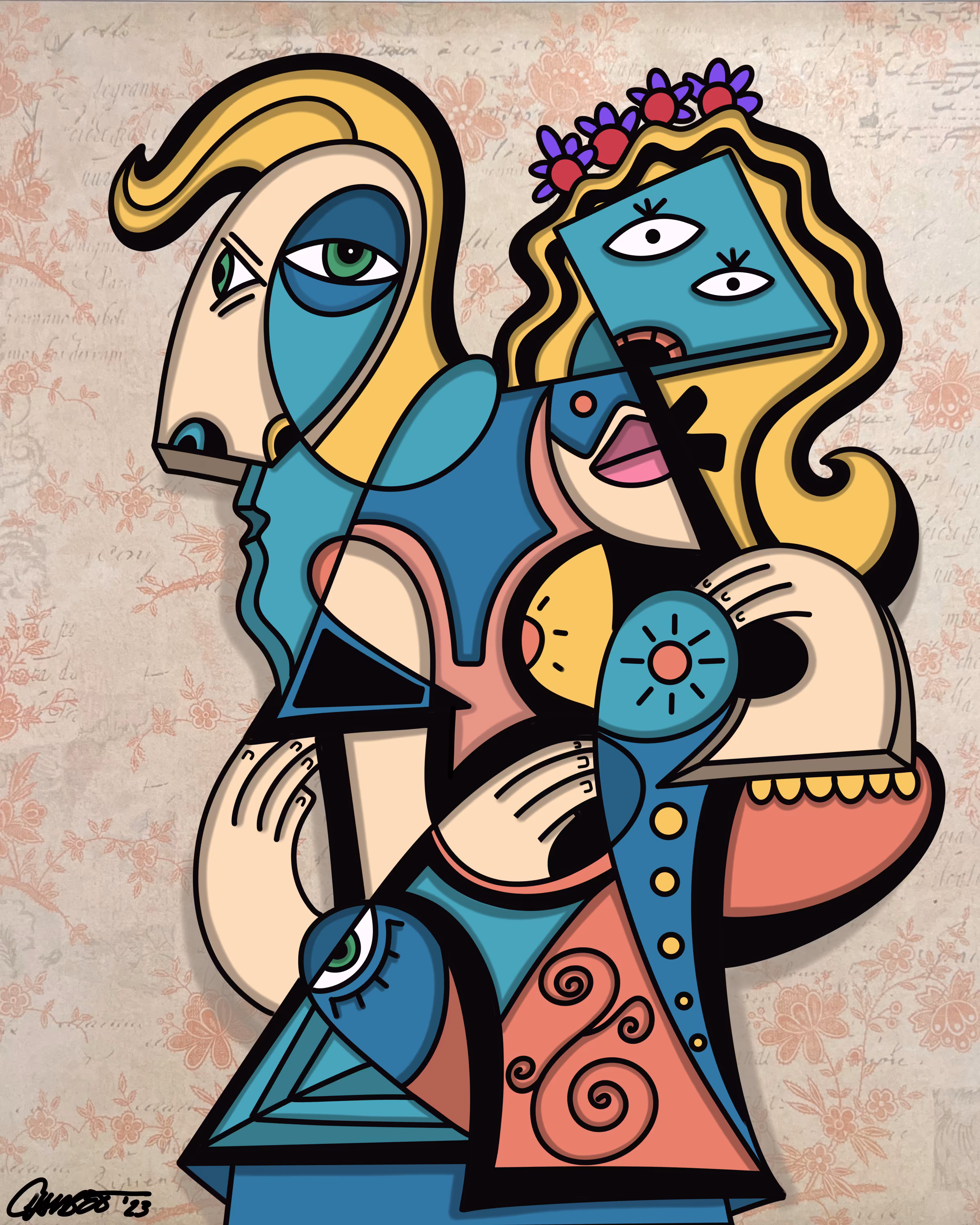 The Troubled Lovers