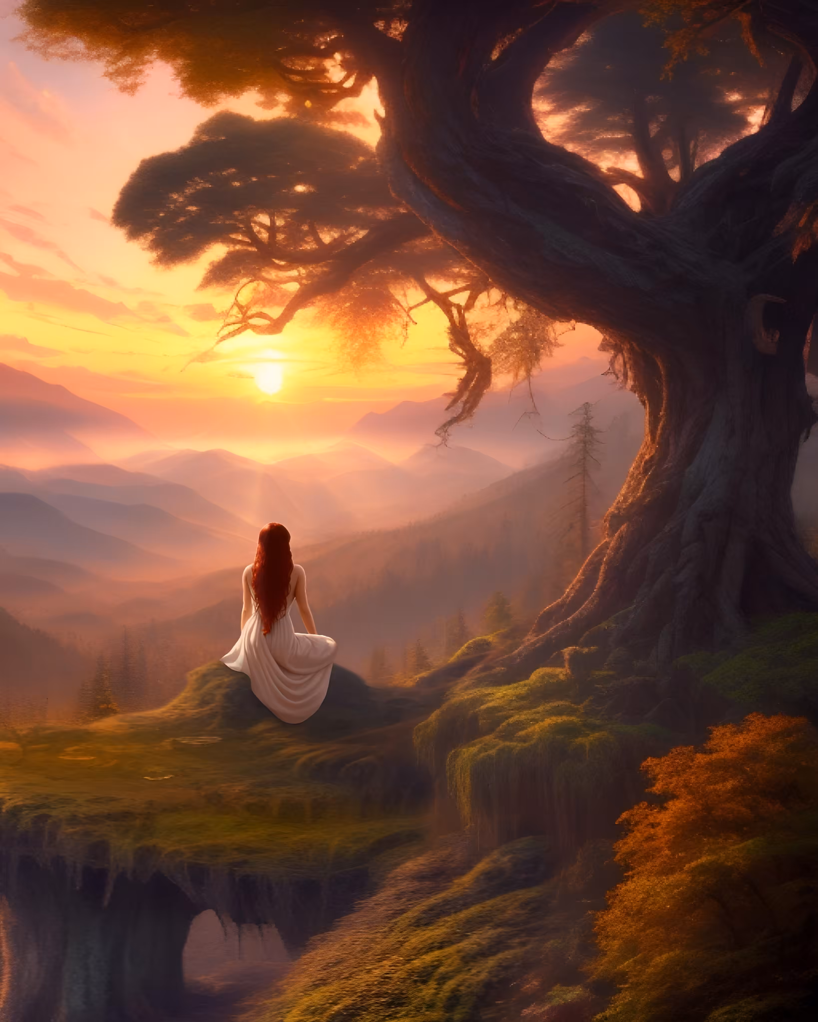 Sunset in Solitudes