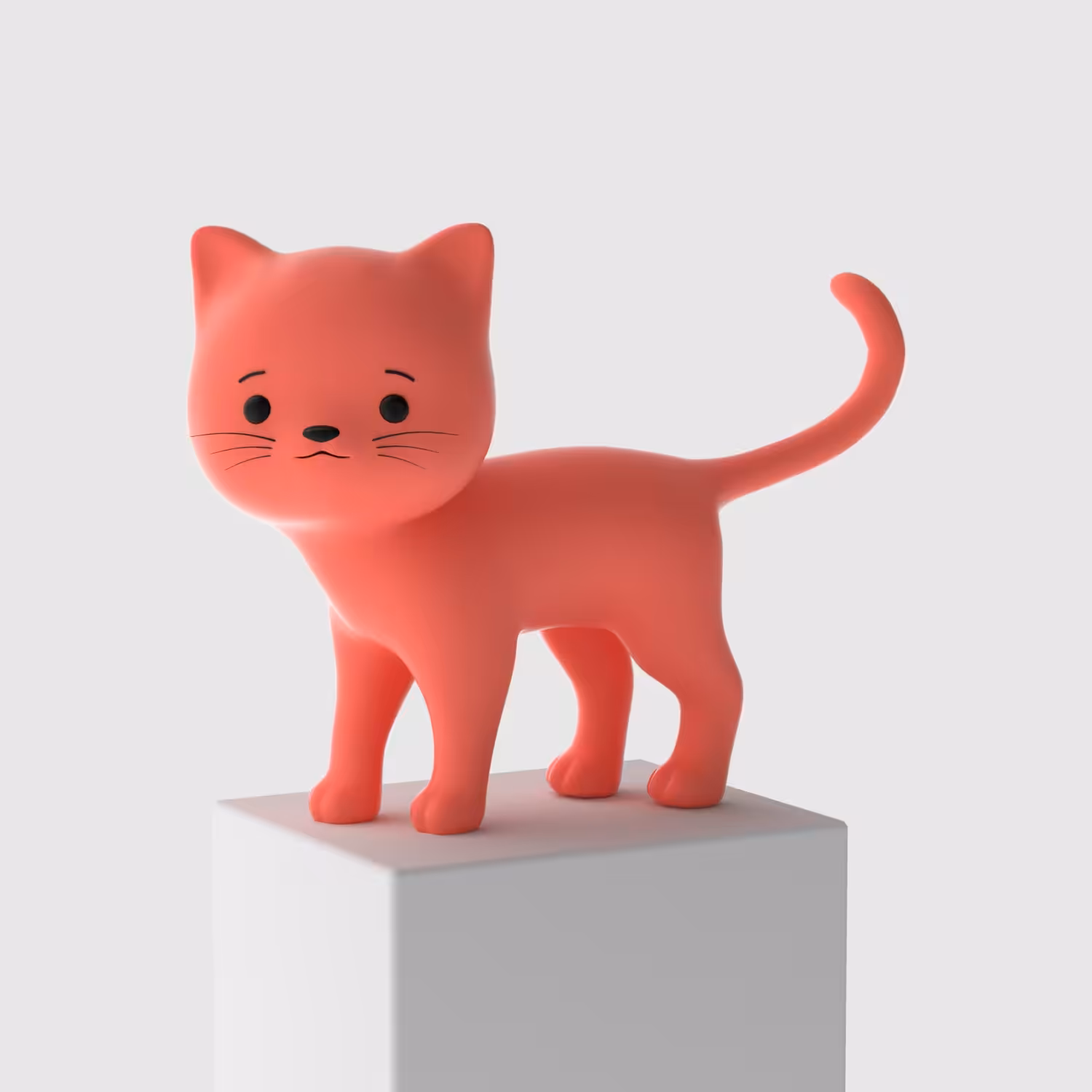 3D Meow Cat #37