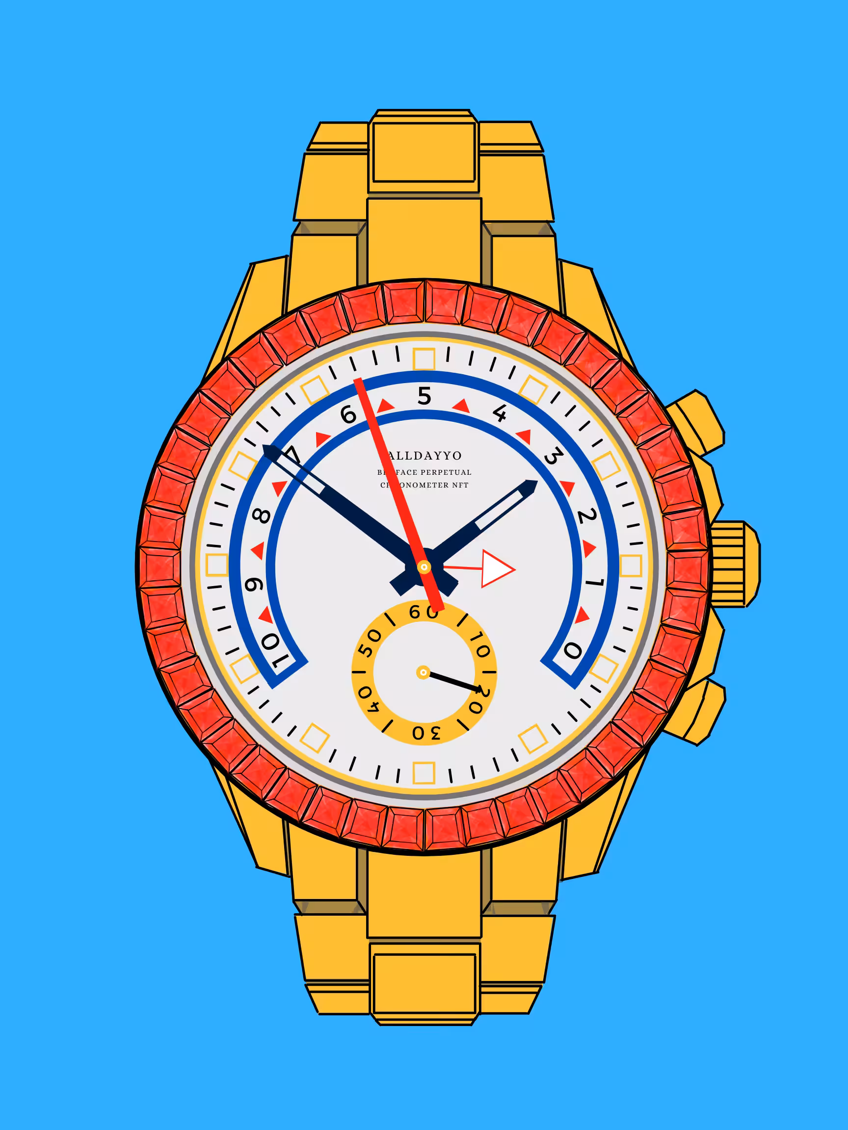 Alldayyo Big Face Perpetual