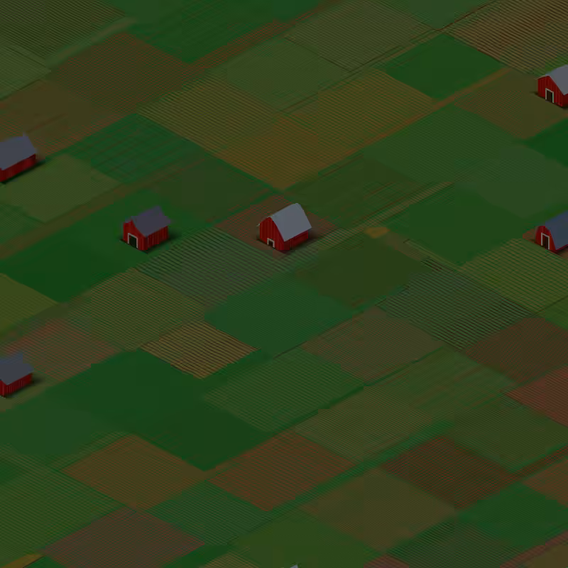 RED FARMS IN A QUIET COUNTY #16