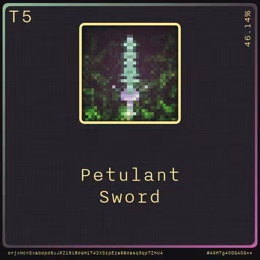 Gear for your quests - Sword #68
