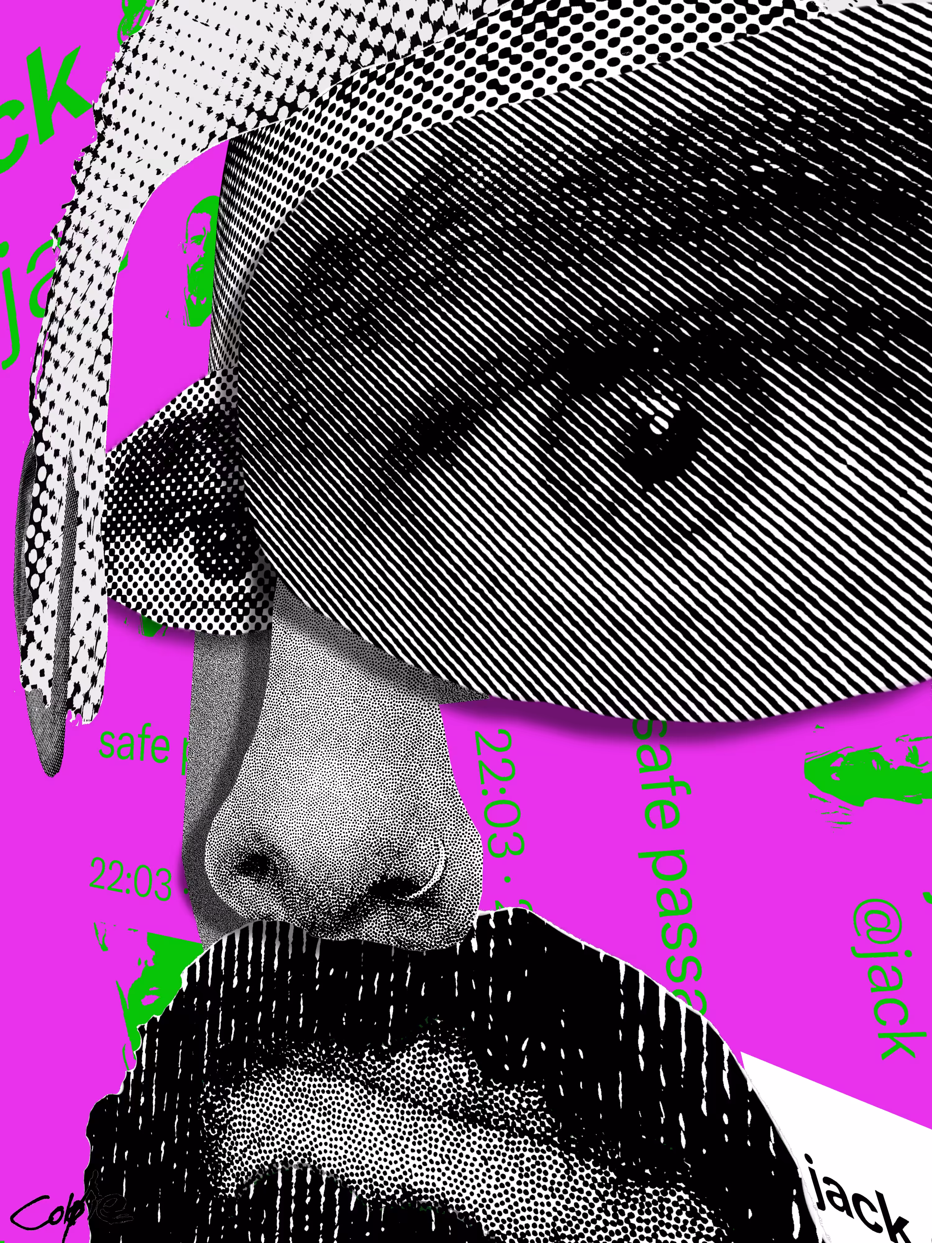 Decentral Eyes - Editions: Jack Dorsey - Decentral Eyes - Safe Passage Variant - 181/240