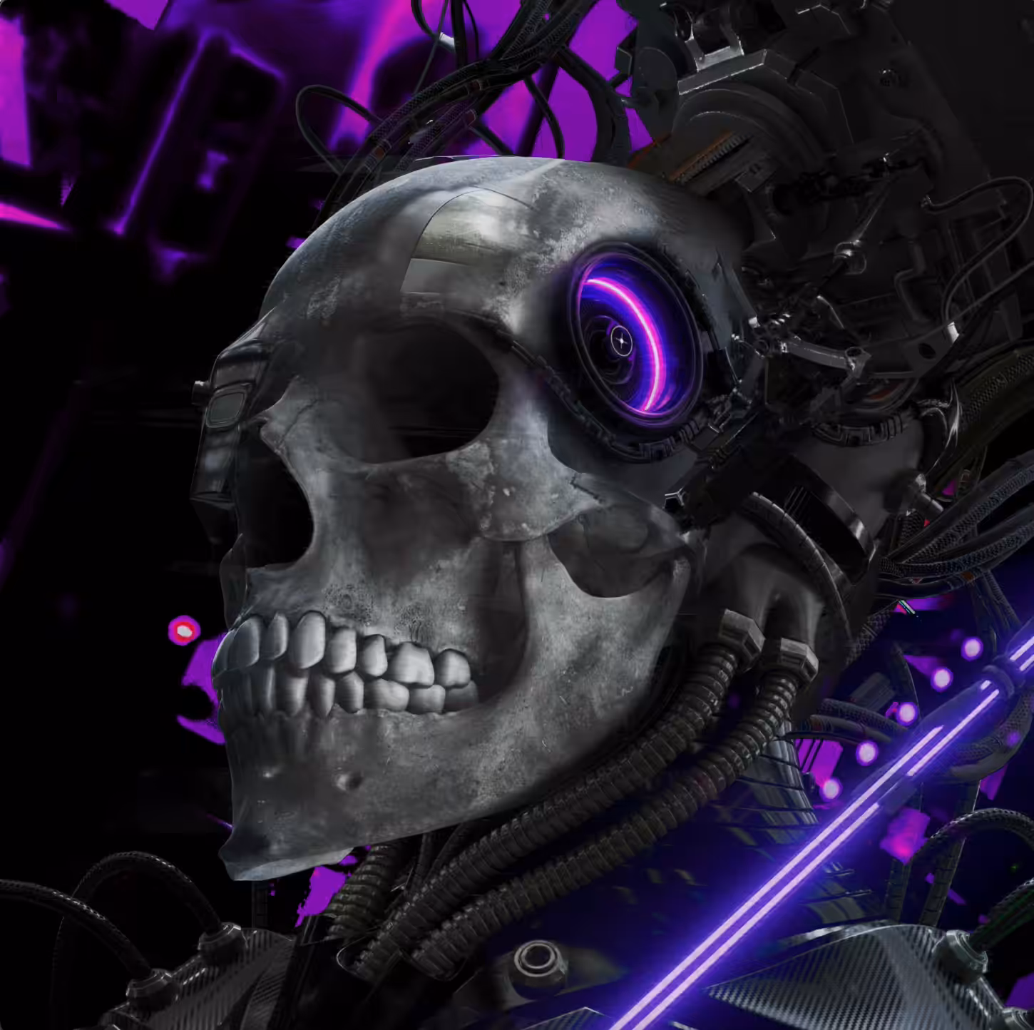 CYBER (SKULL) NEON 壱號