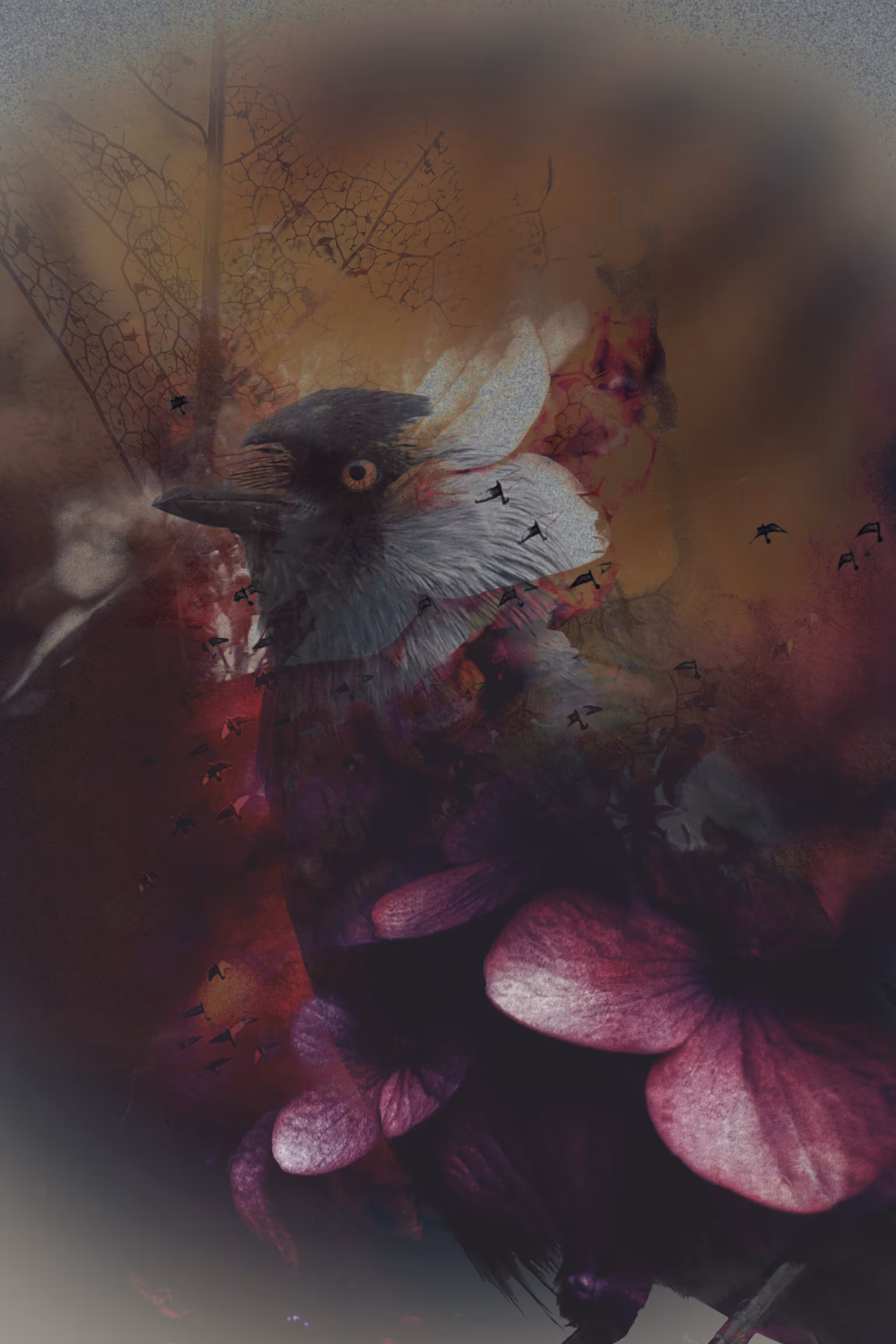 The Forgotten Meadow: Symphony of Plumage & Petals