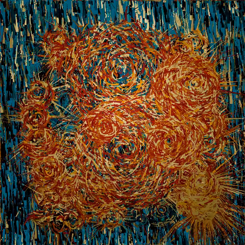 Polluted Sunflowers #62