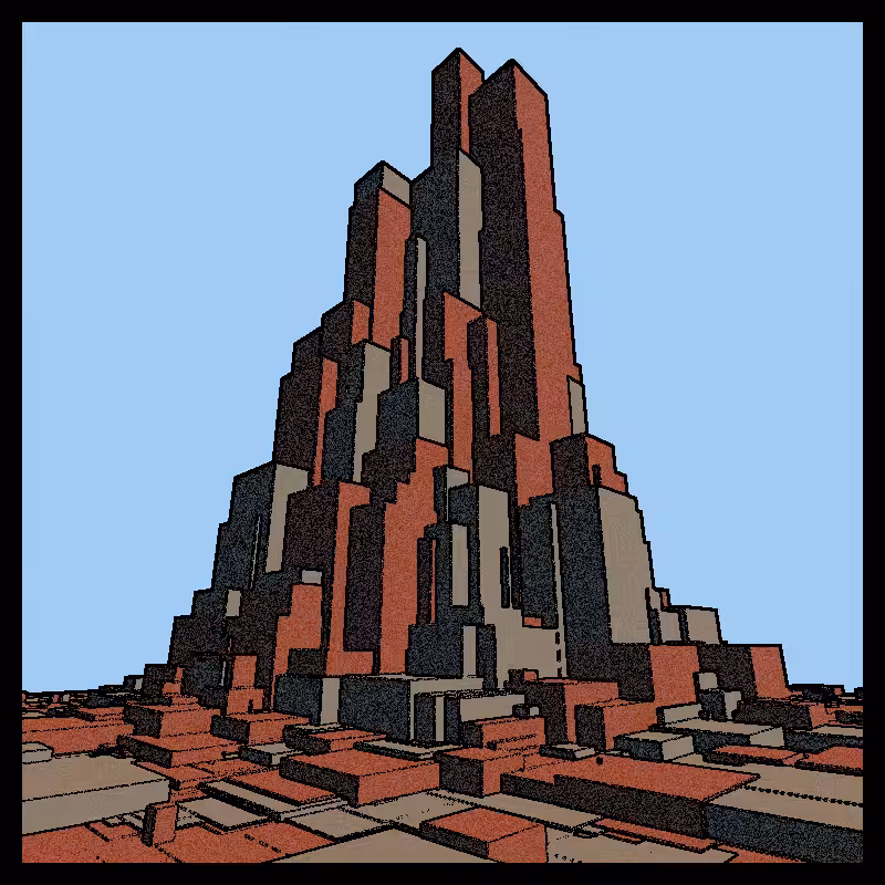 Crystal forest #24