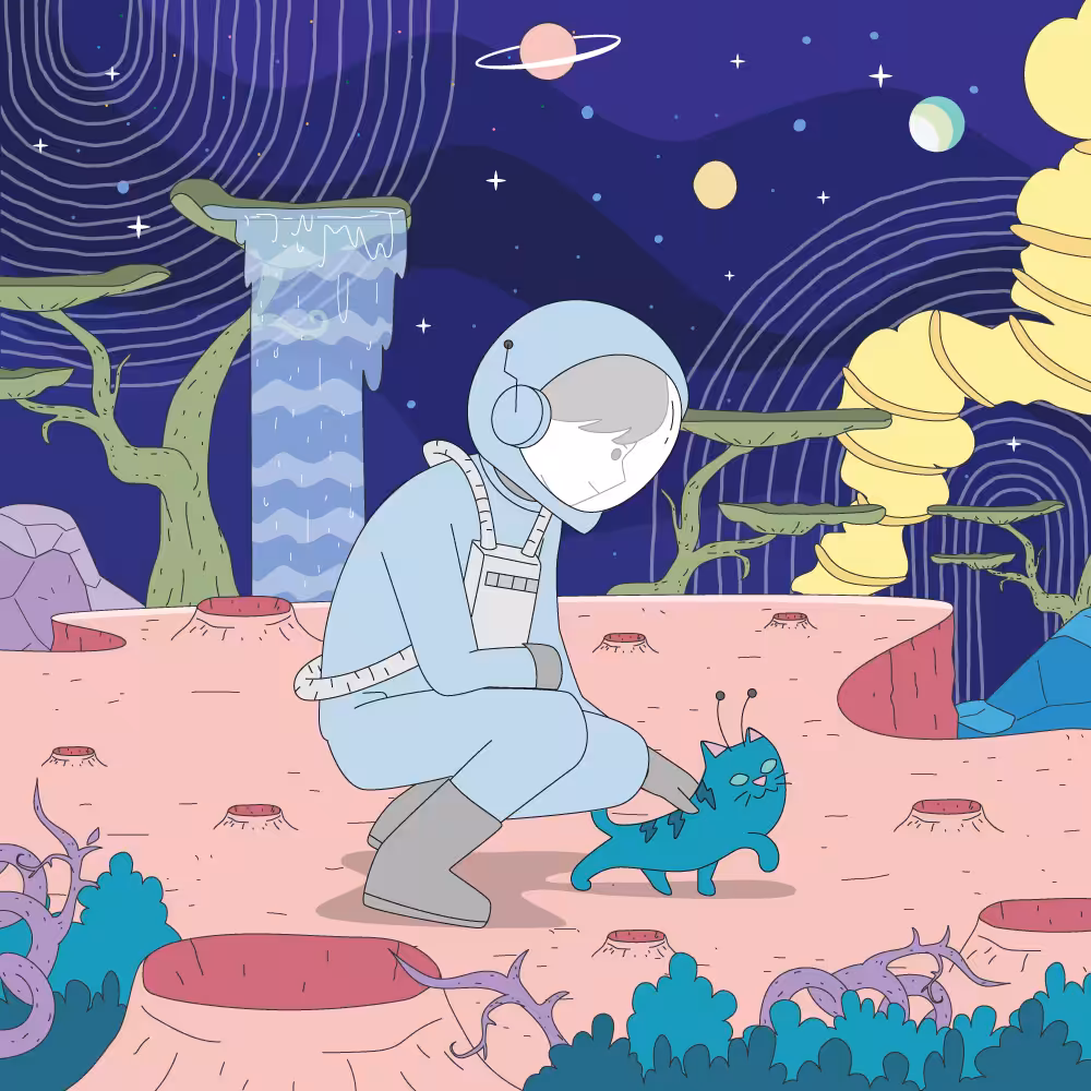 Flint meet space cat
