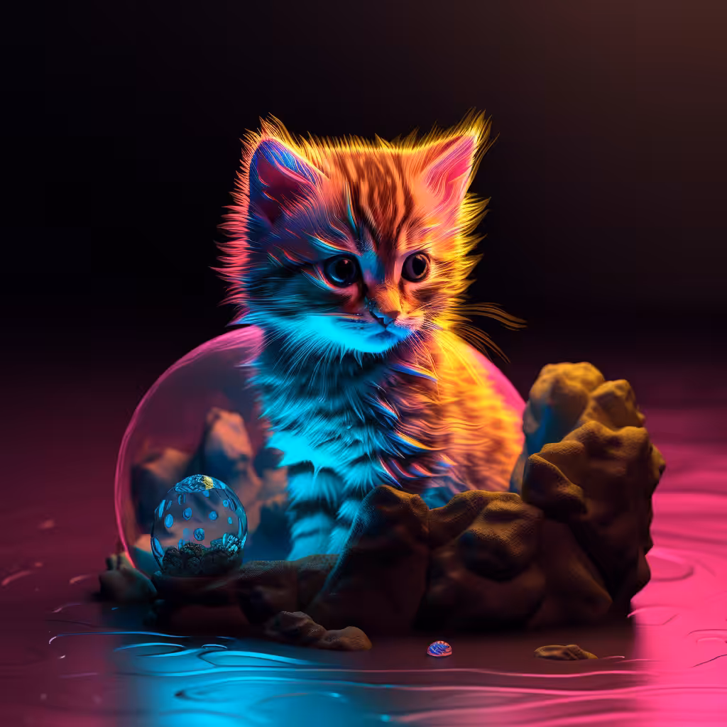 Cute kitten