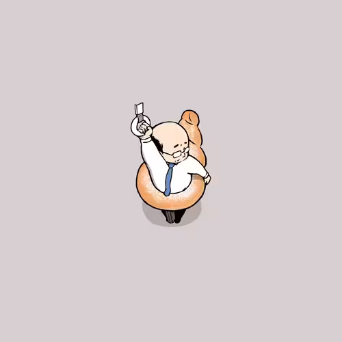 Expansion Wearable Donuts: Donuts Hole-Salaryman 1.1_half #002