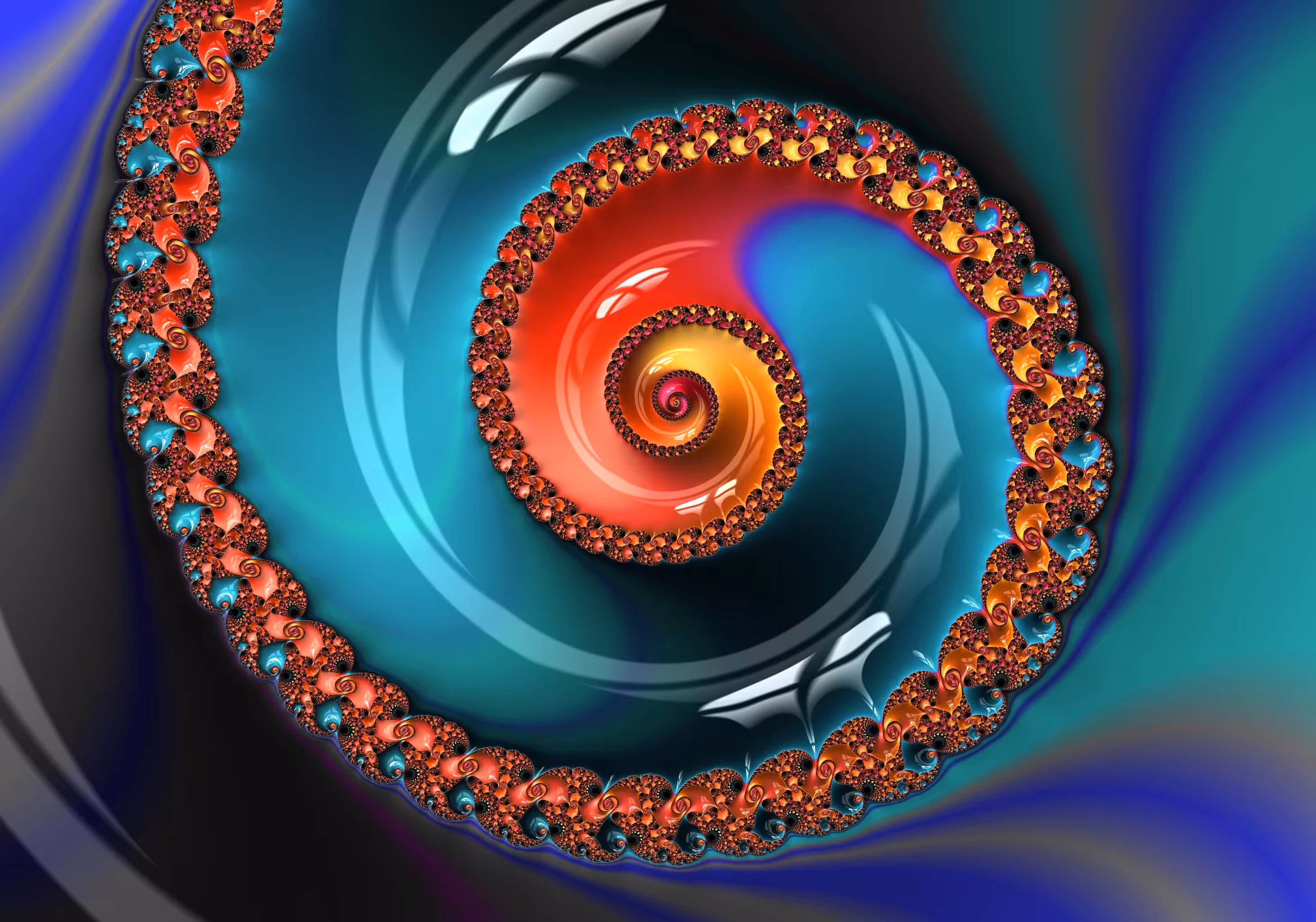 Wandering in Infinity: Fractal - Gumball Complexion