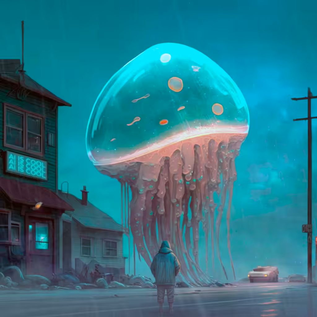 The Brave Fisherman and the Ocean's Wonder