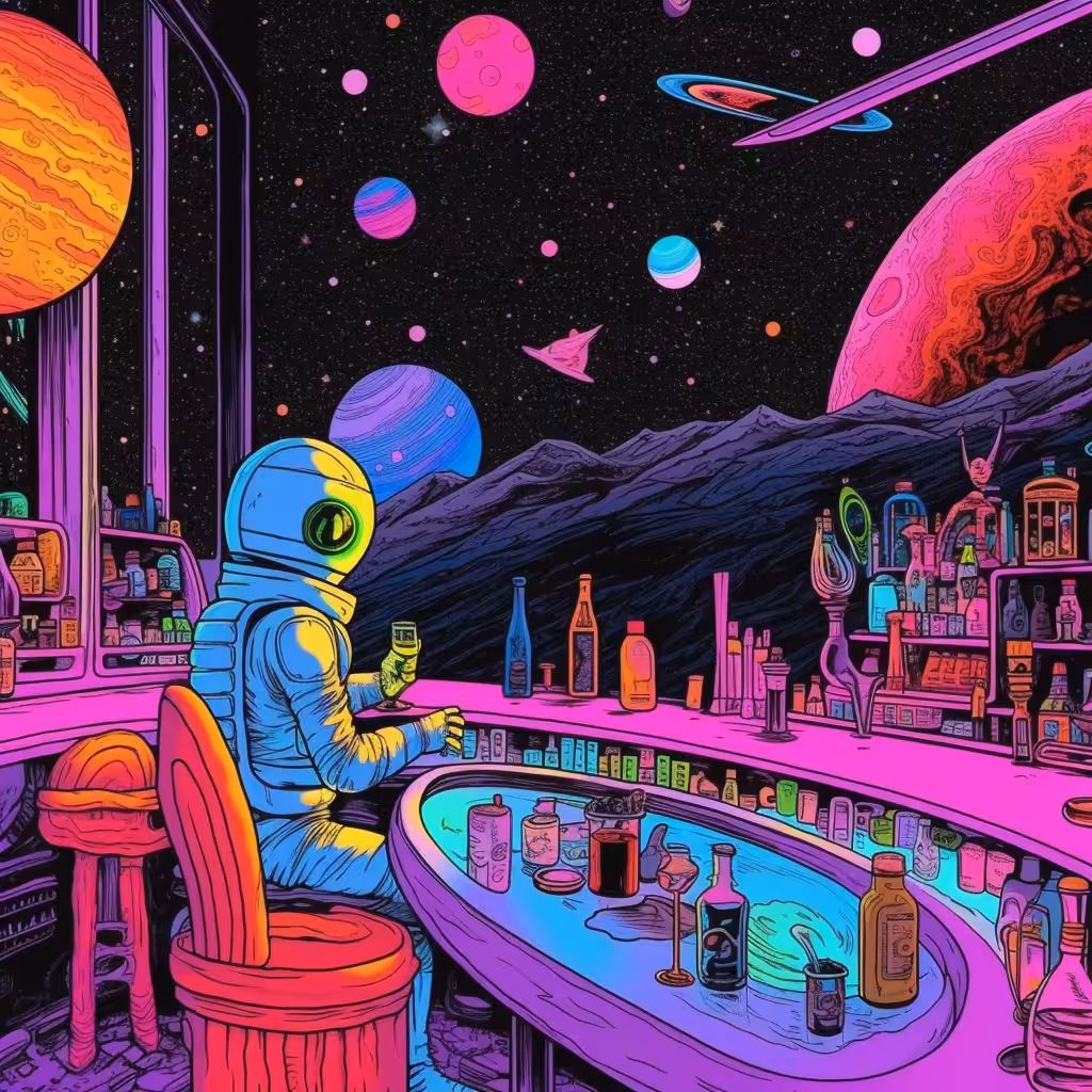 Moonlit Martini