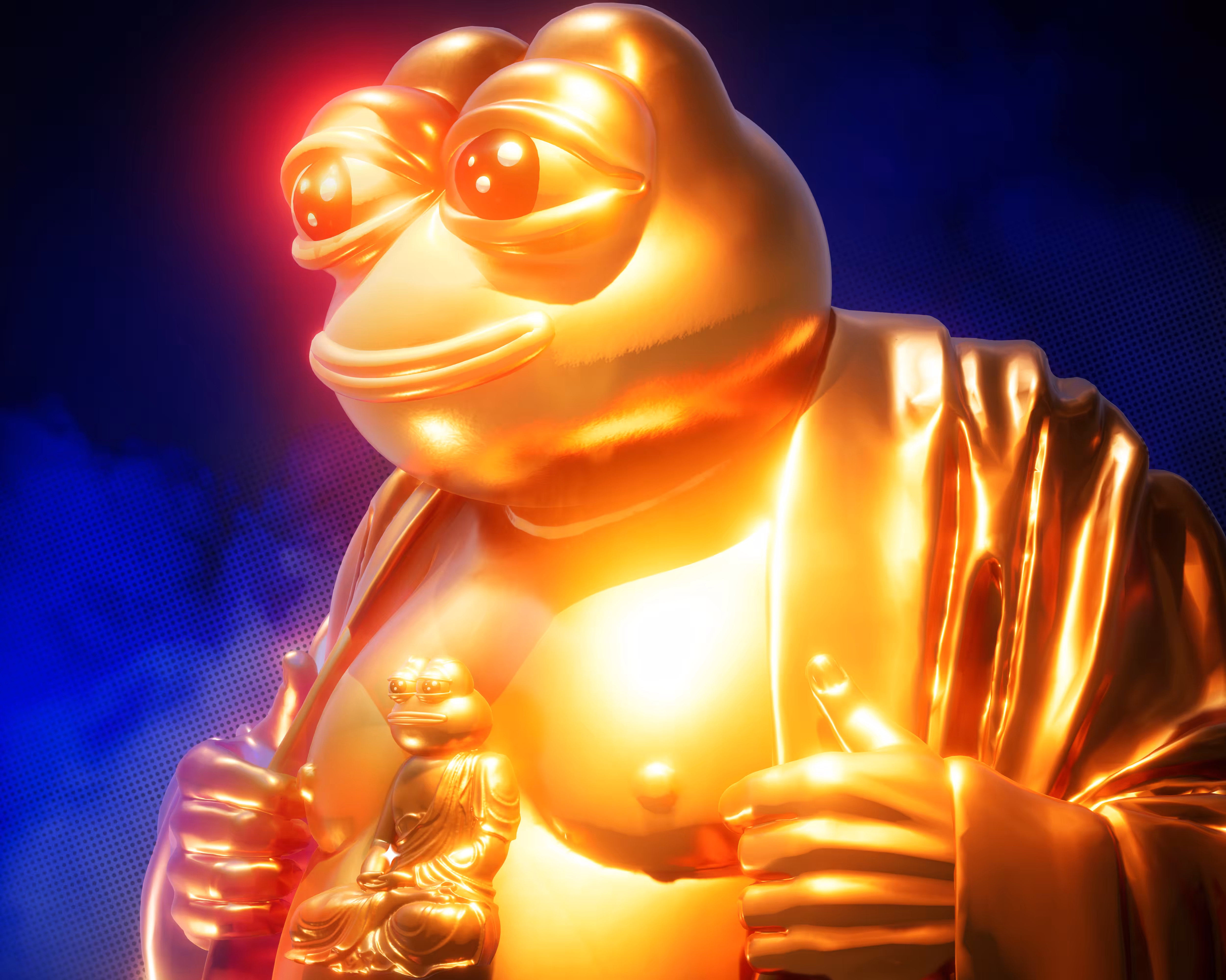 Golden Buddha Pepe 💛