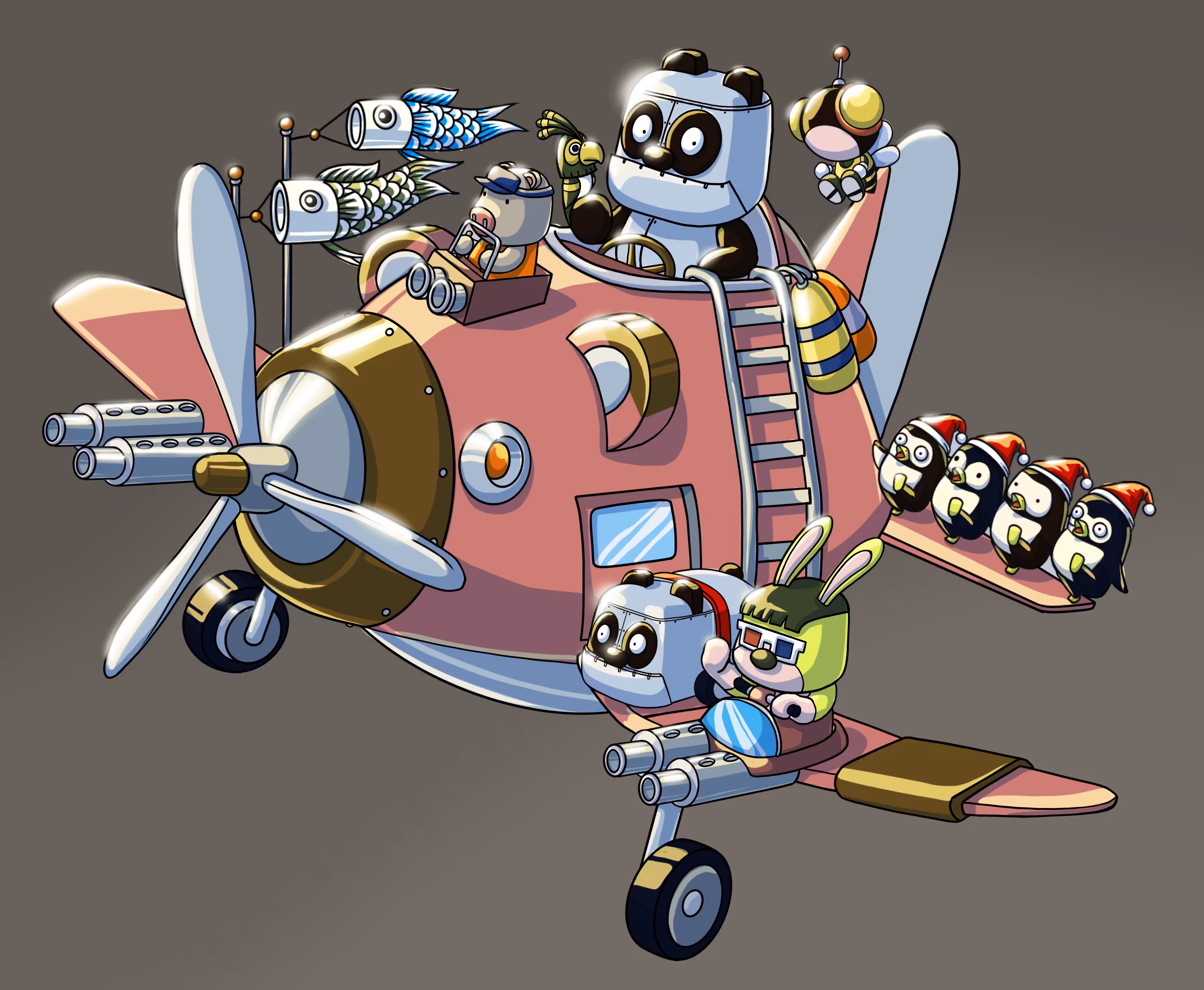 Papadou with his vehicle#9