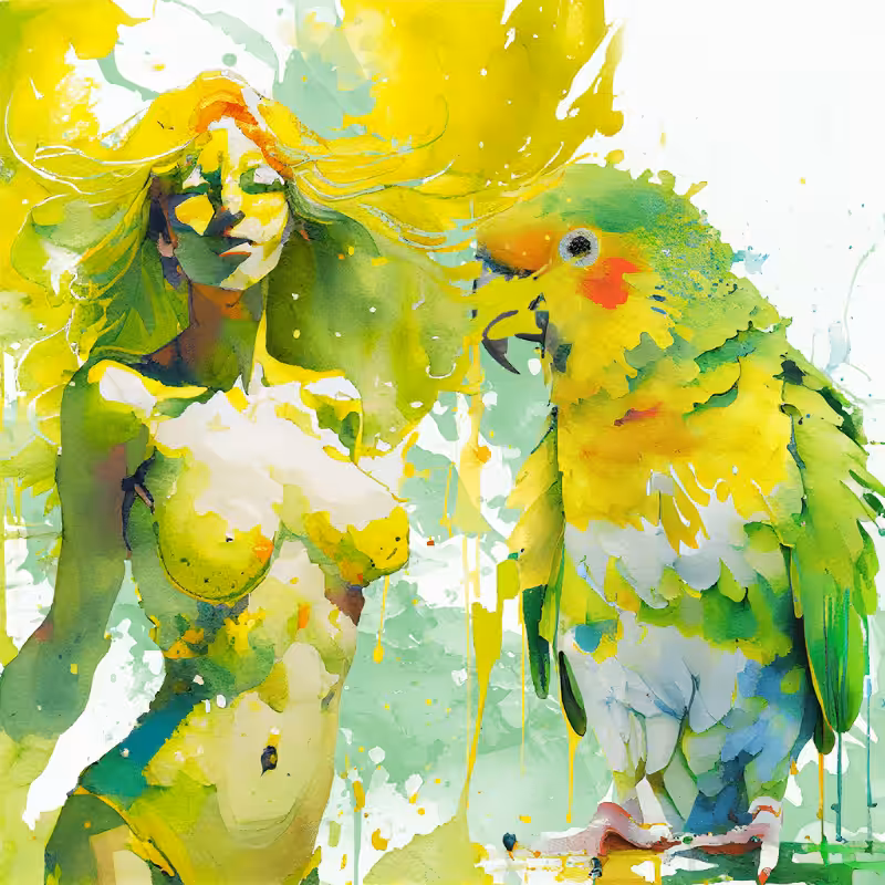 Artemis and Parrot #2