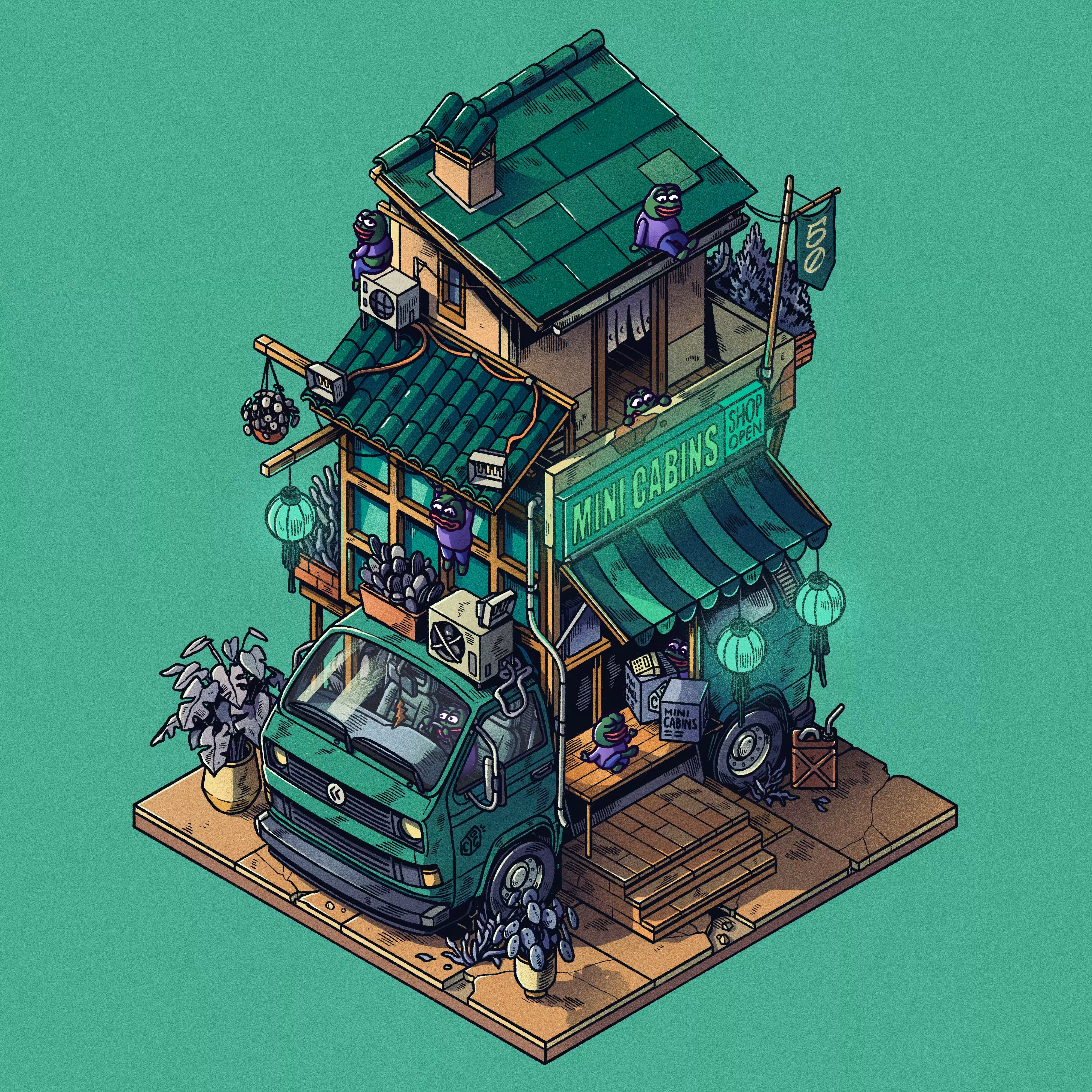 Curious Cabins #50: Caravan #194