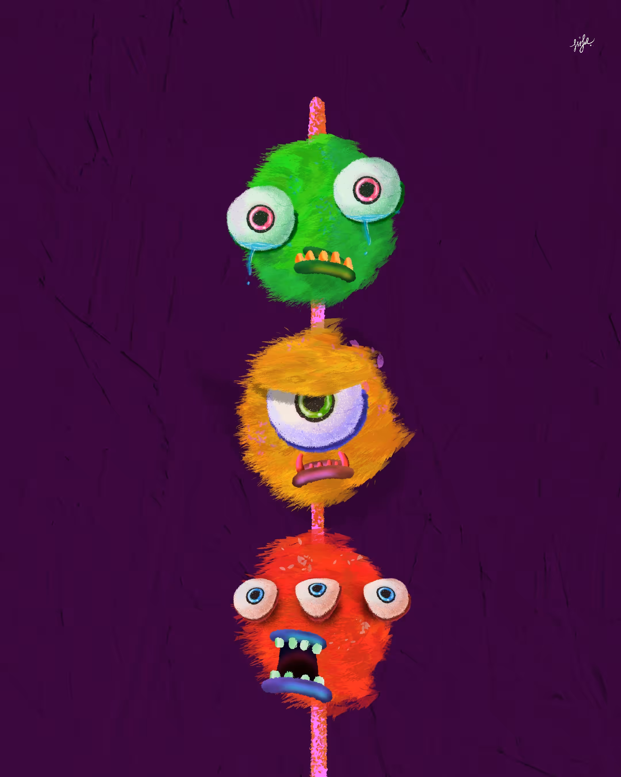 Depression Monster #0047