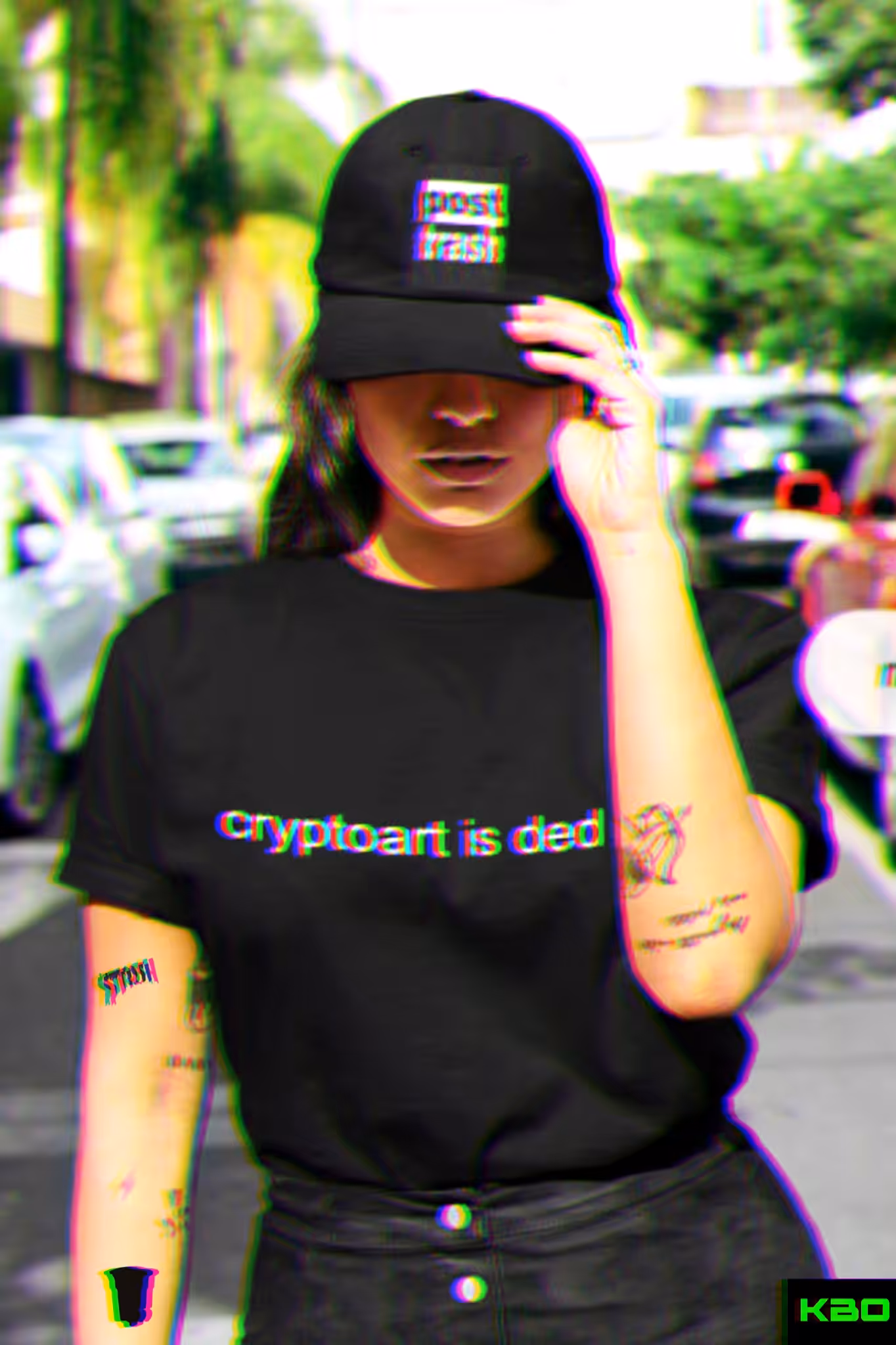 Post Trash Cap