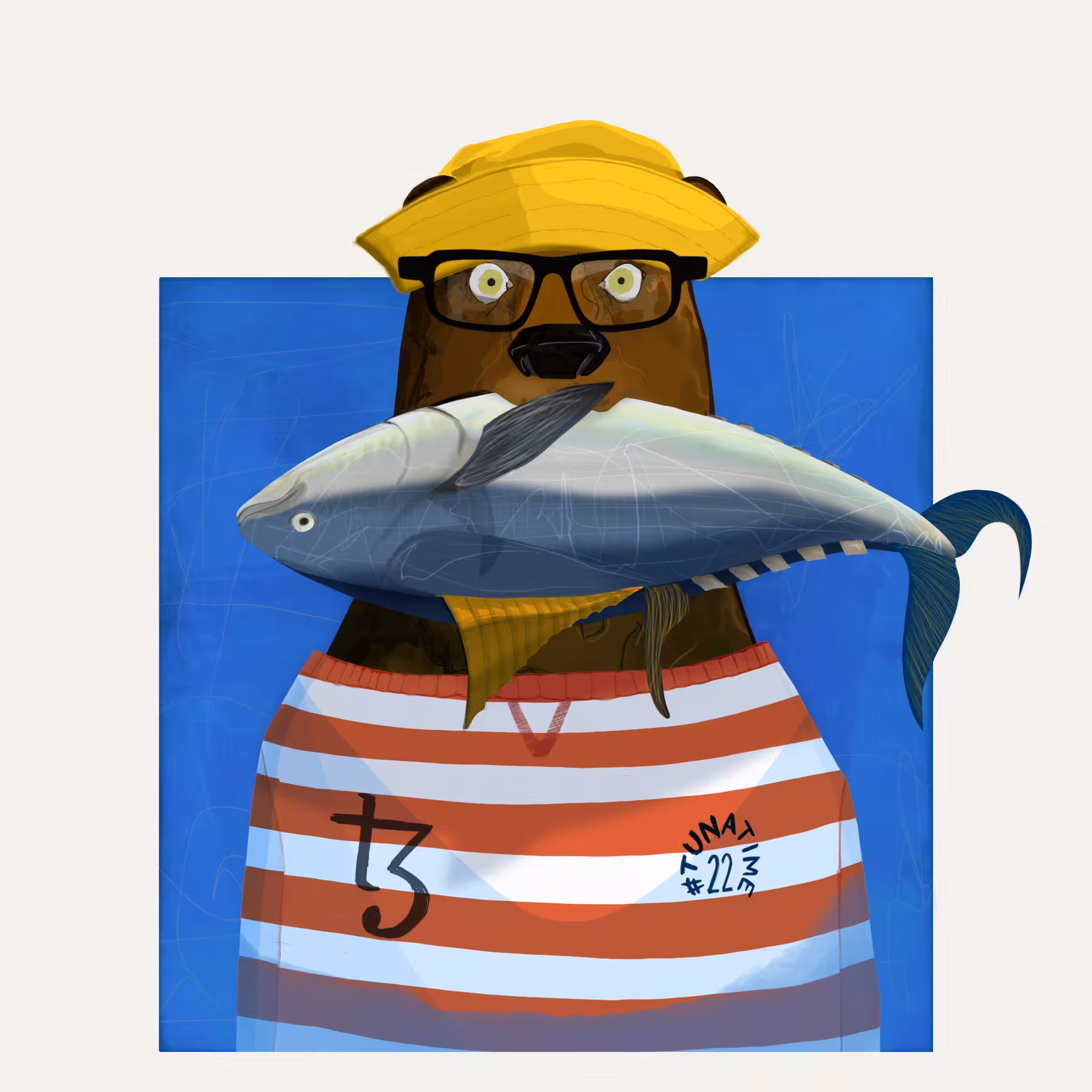 #2617 Tezos Tuna Bear '22