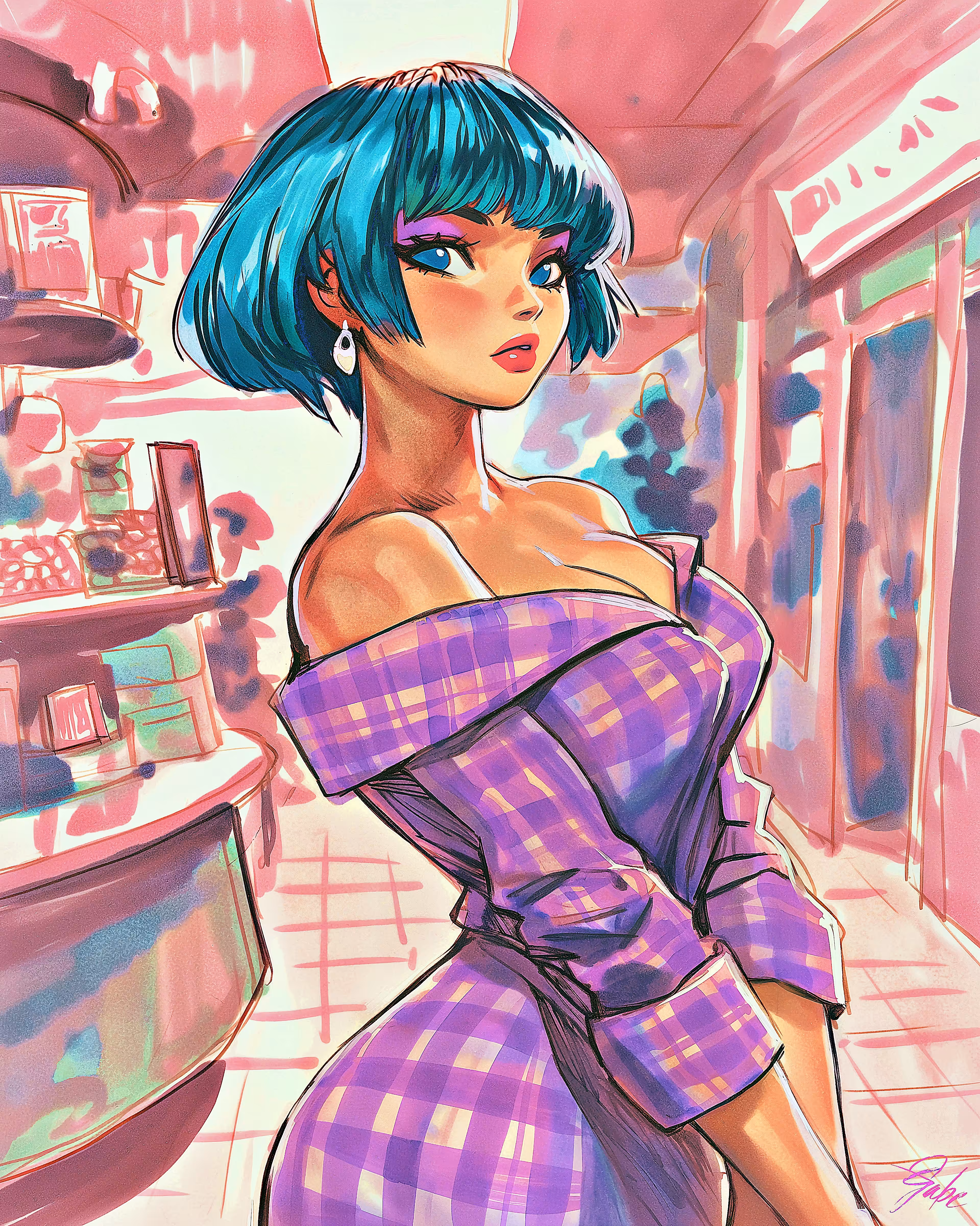 Day #137:  “Shopping at Glitchtoria’s Secret”
