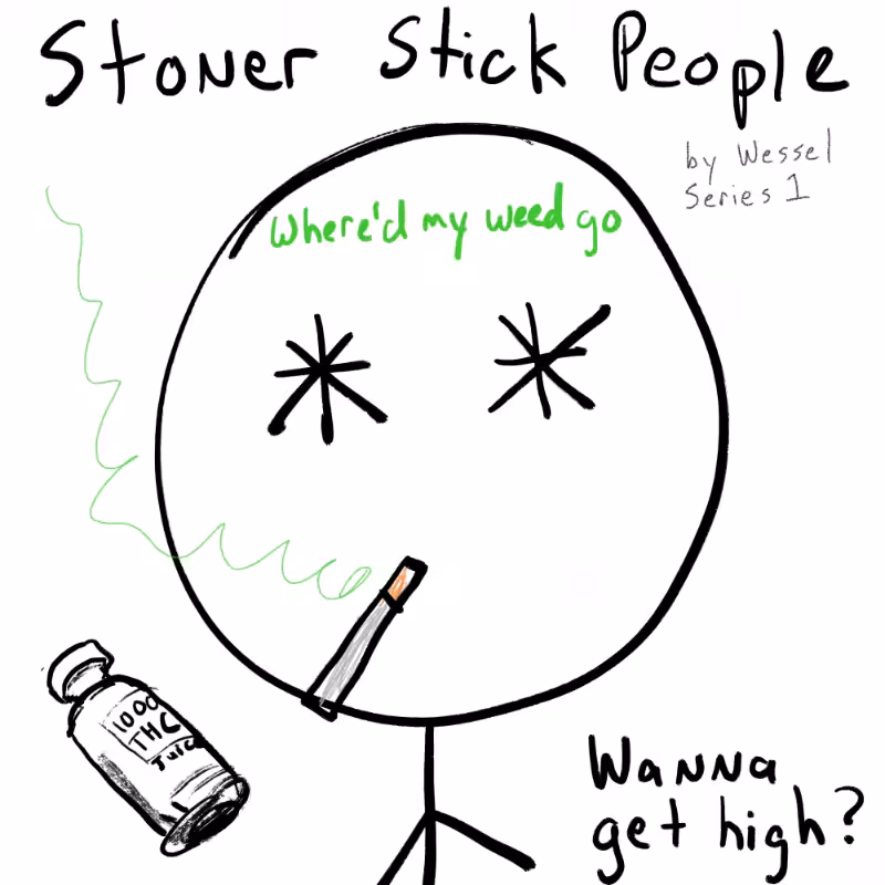 Stoner Stick People #14