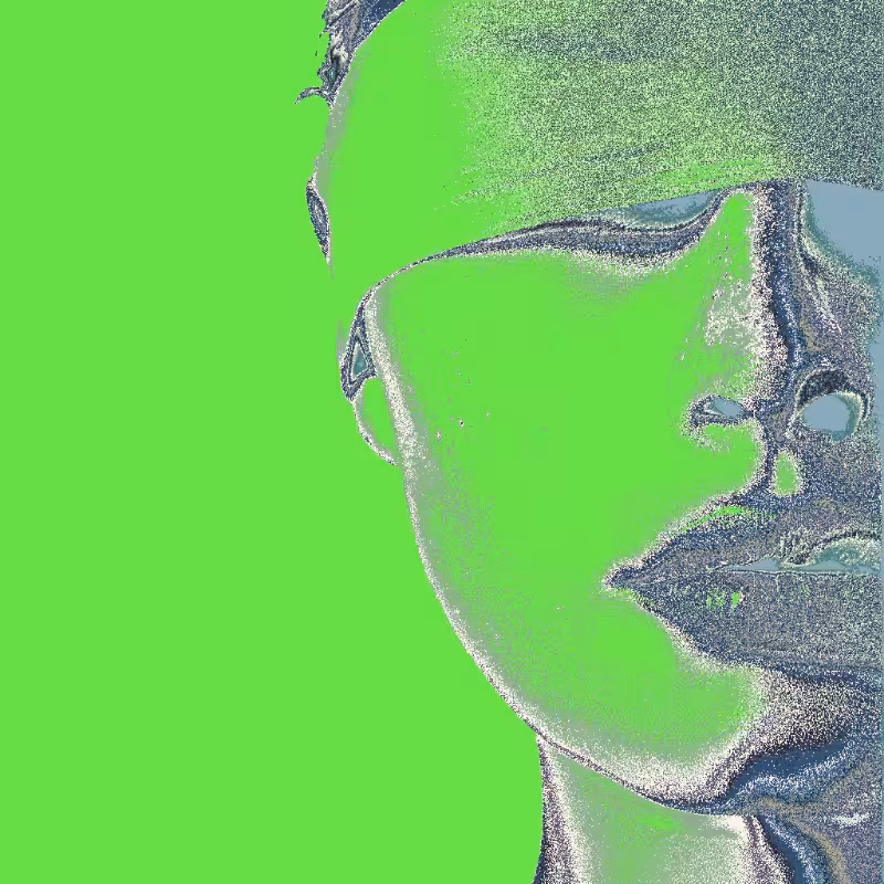 Analog Pixels: Faces #9
