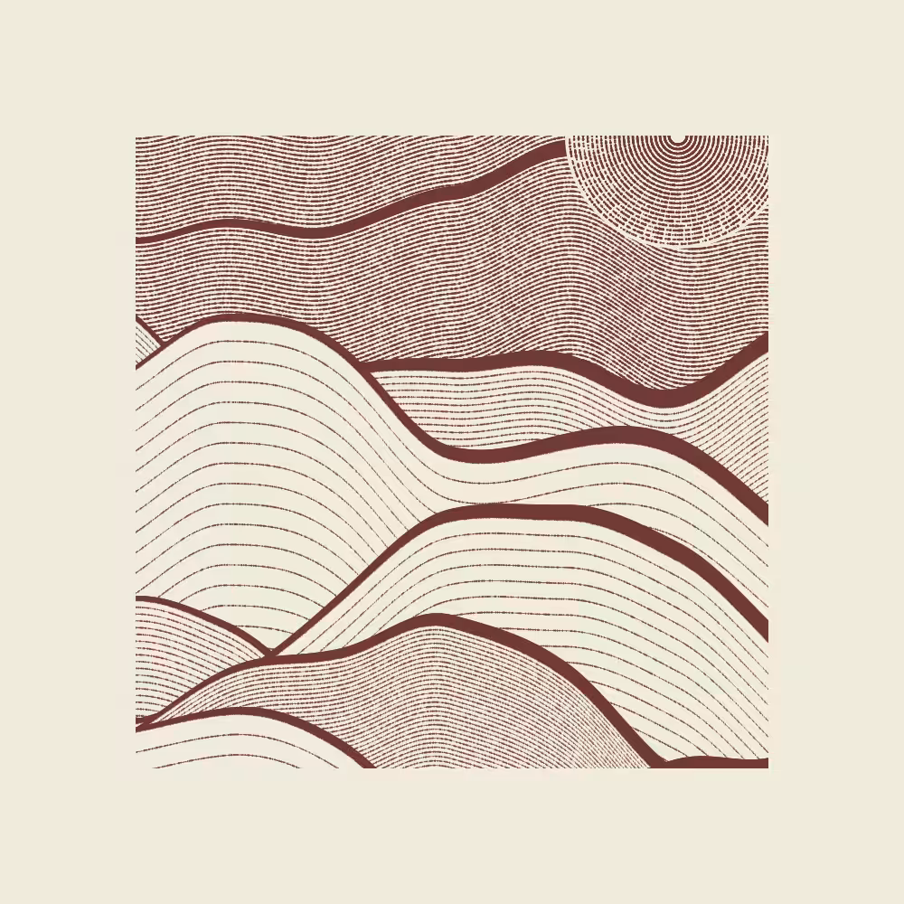 One color sketch #59