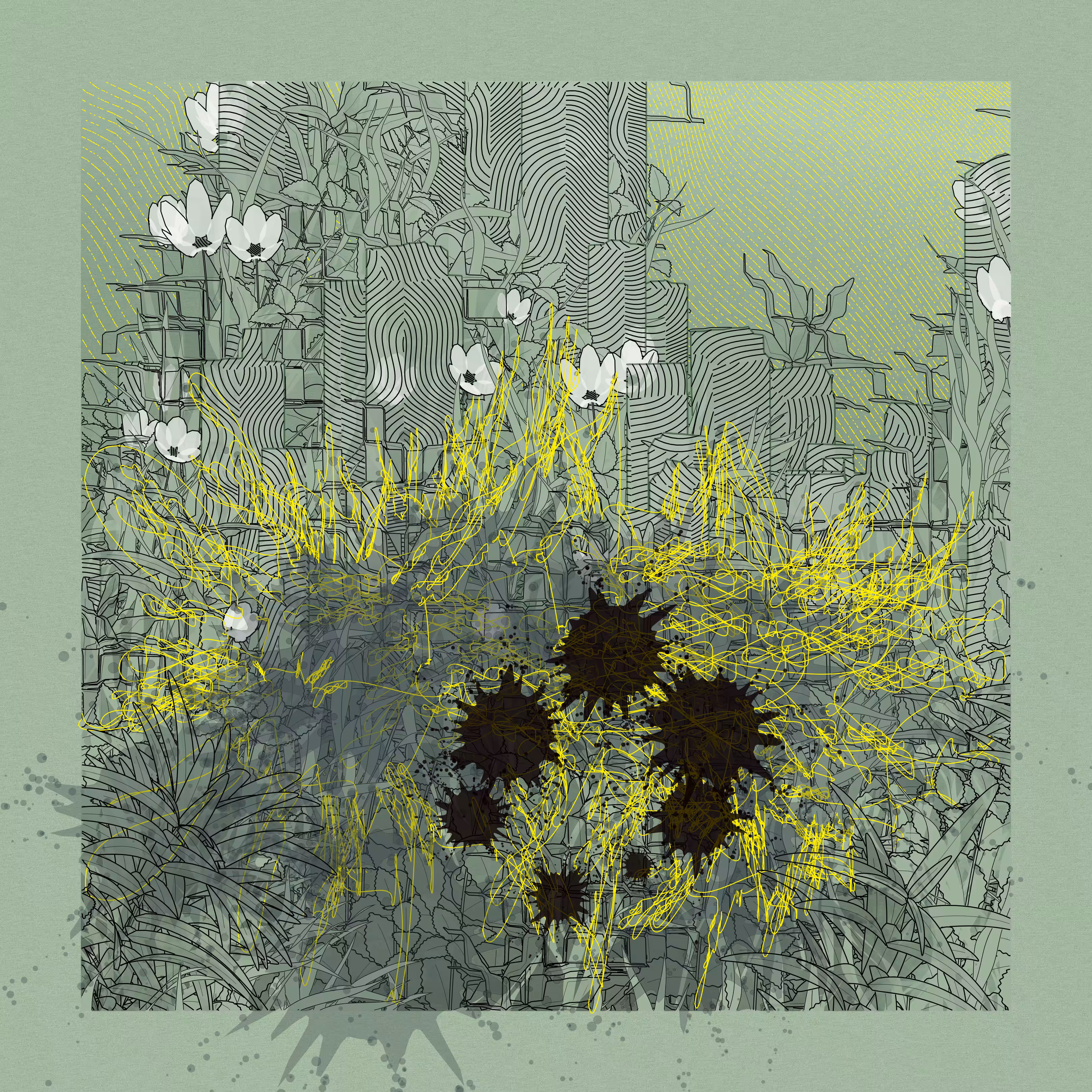 Landscape with Carbon Capture #500