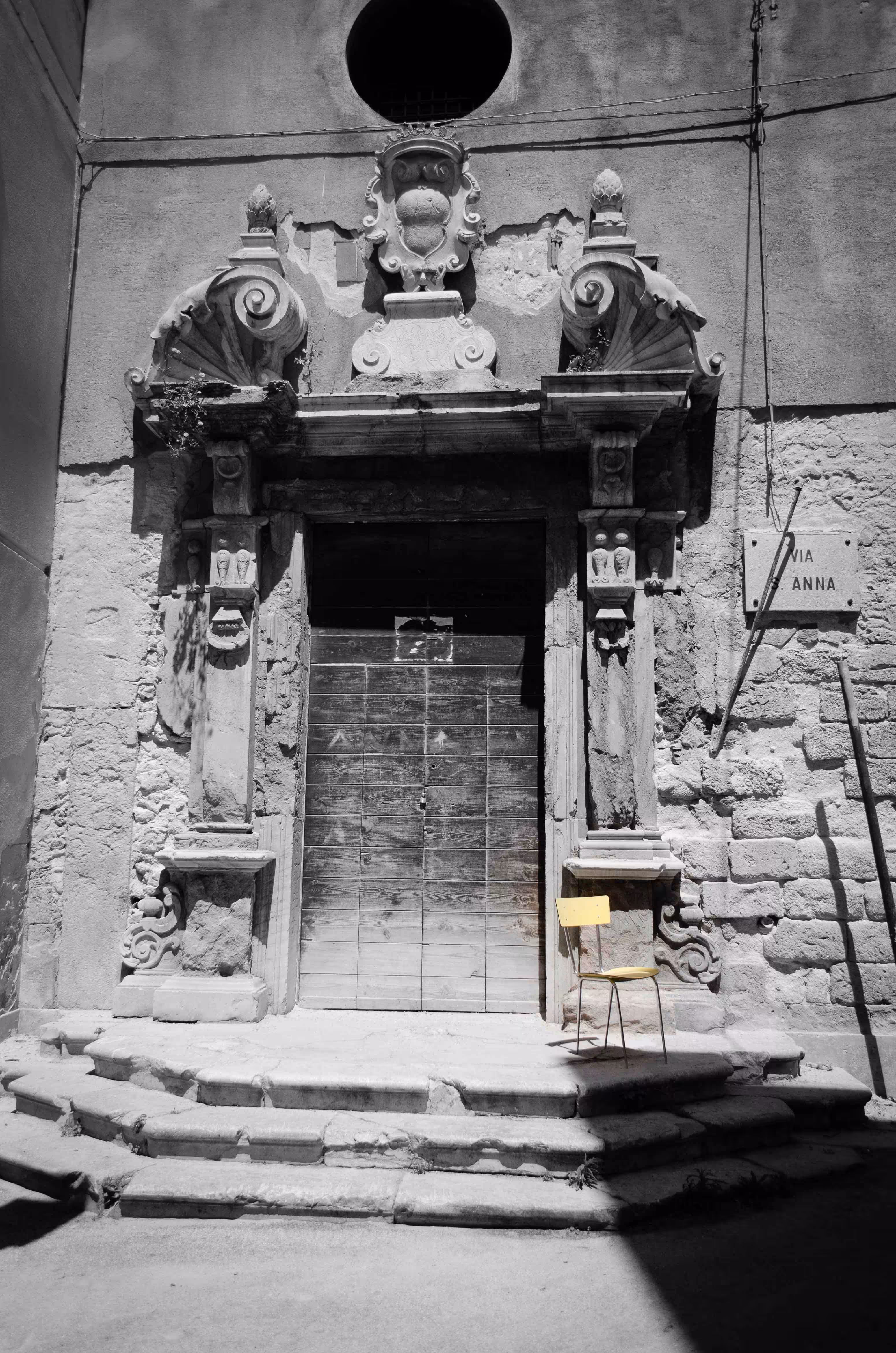 Black & White ... Really?: A seat at the door
