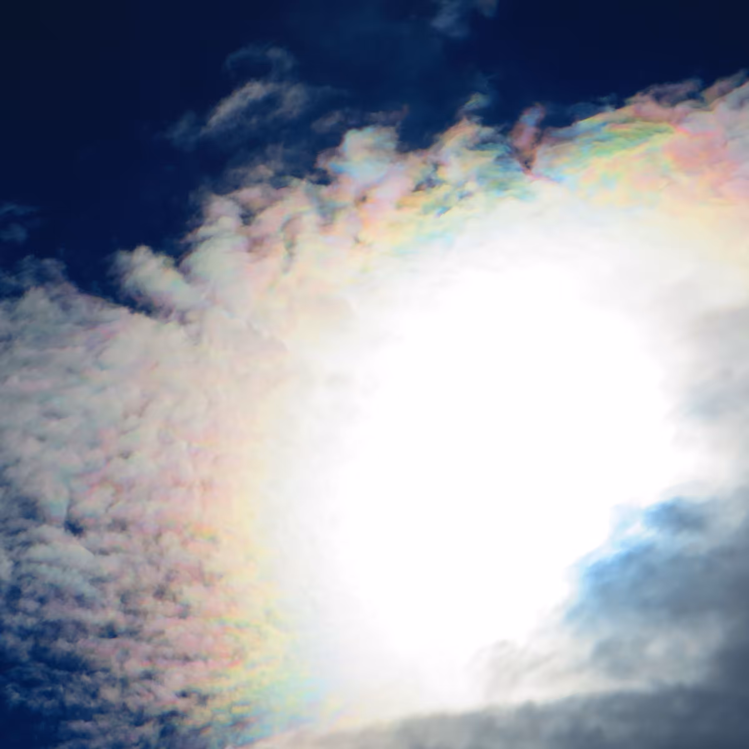 Clouds with Rainbow #2