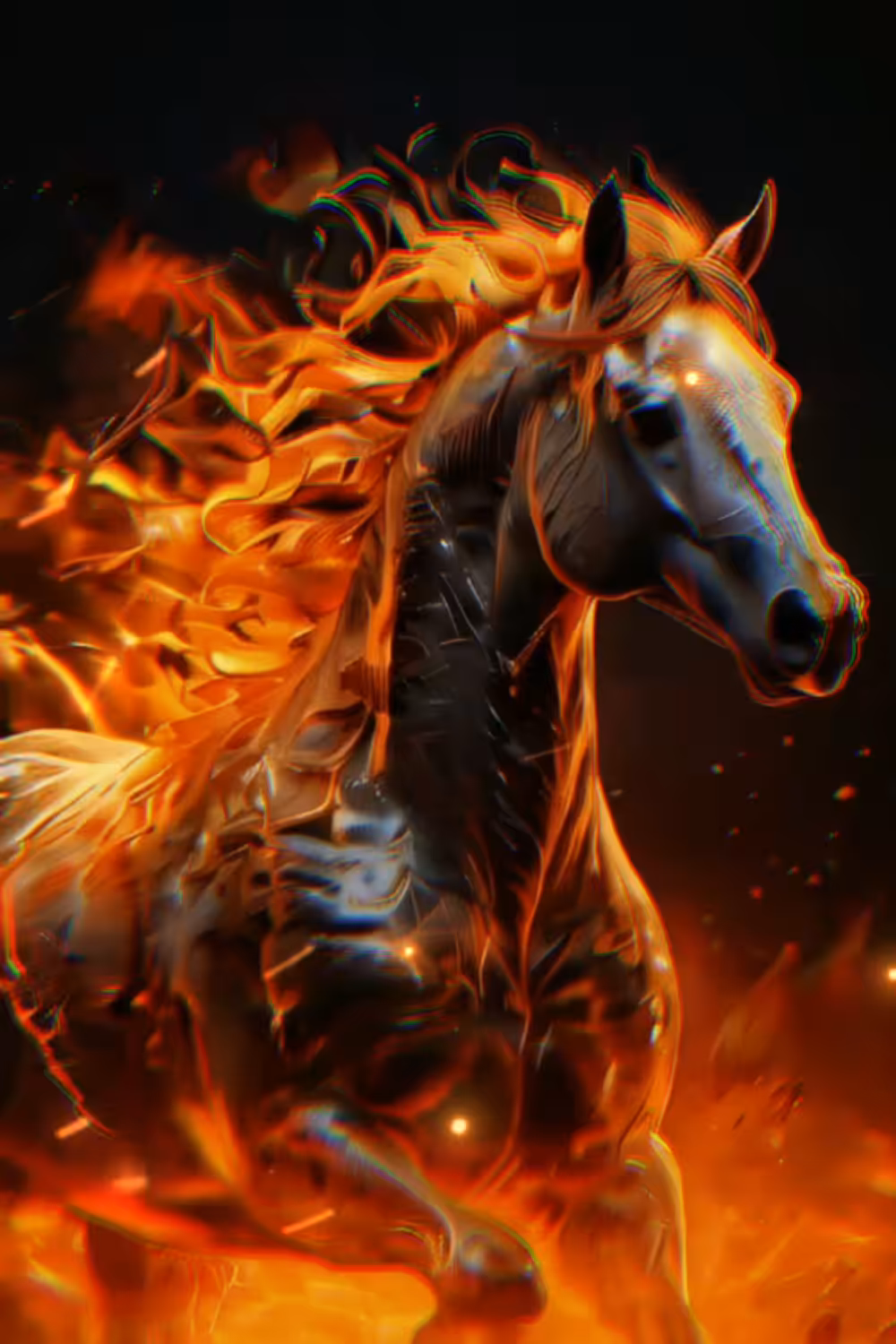 Galloping Through Fire; The Legend of Flame - #Horsetrading