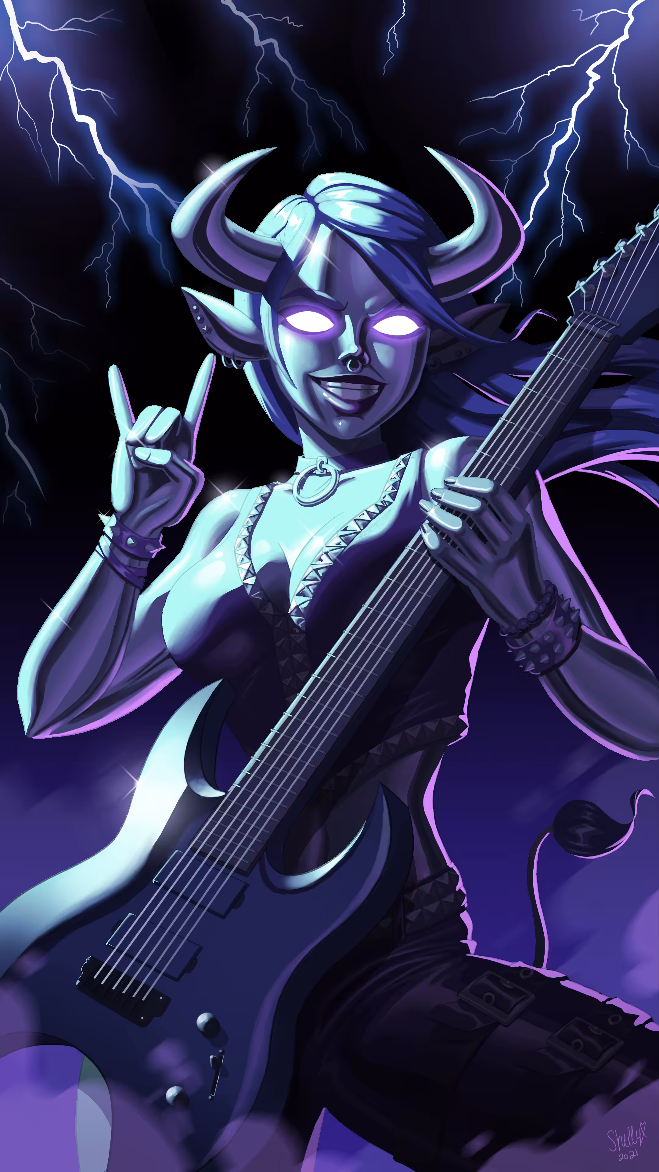 Metal Ox by shellysoneja