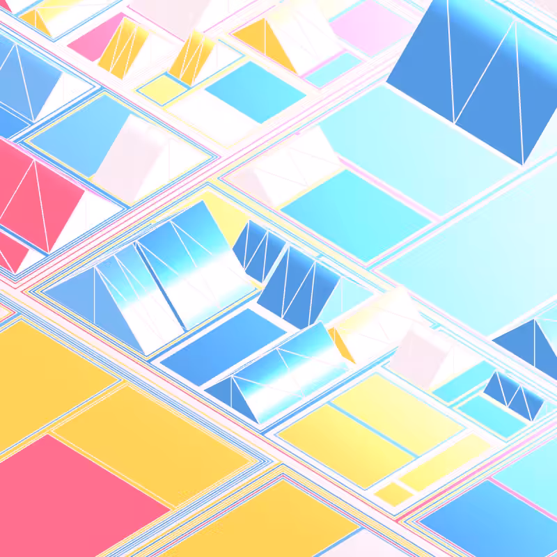 Geometric city #68