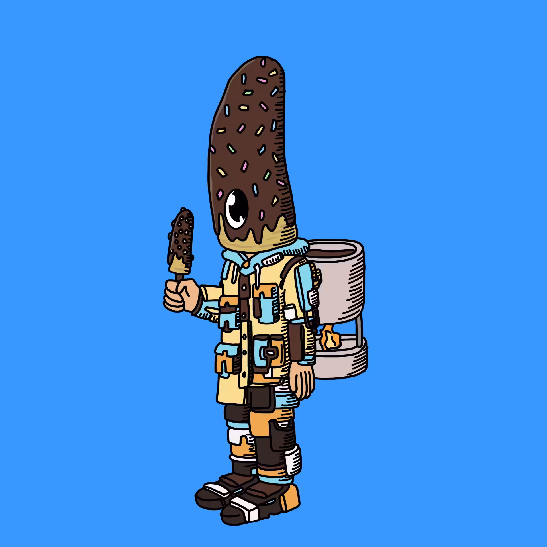 !!OEG migrate to new contract!!: Chocobananovendor one eyed guy #00258