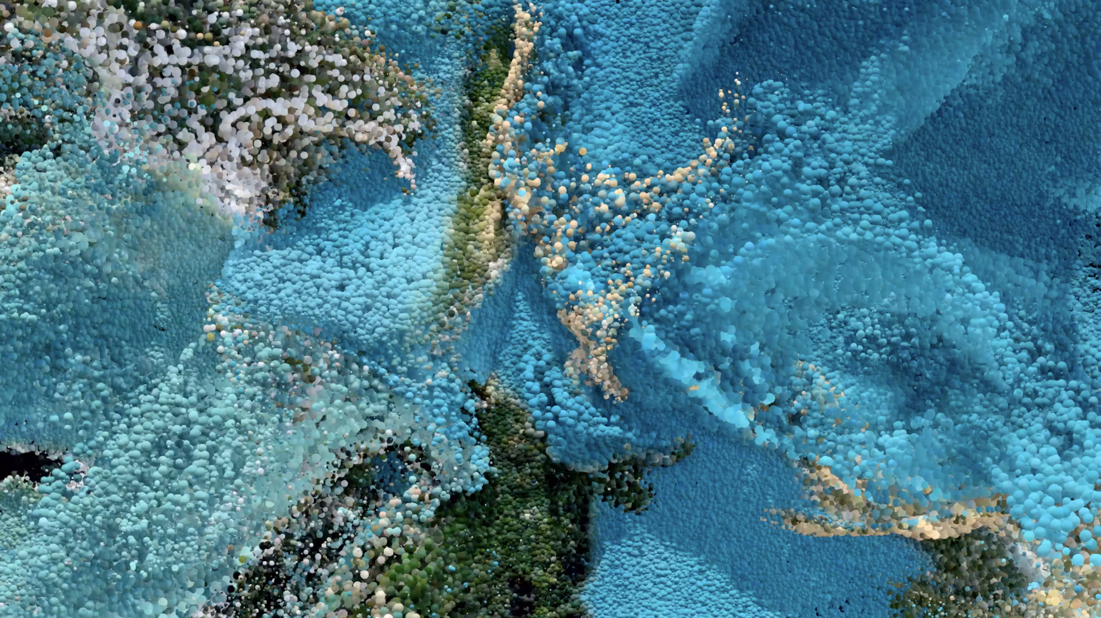 Machine Hallucinations : Earth (Infinite AI Data Painting) 