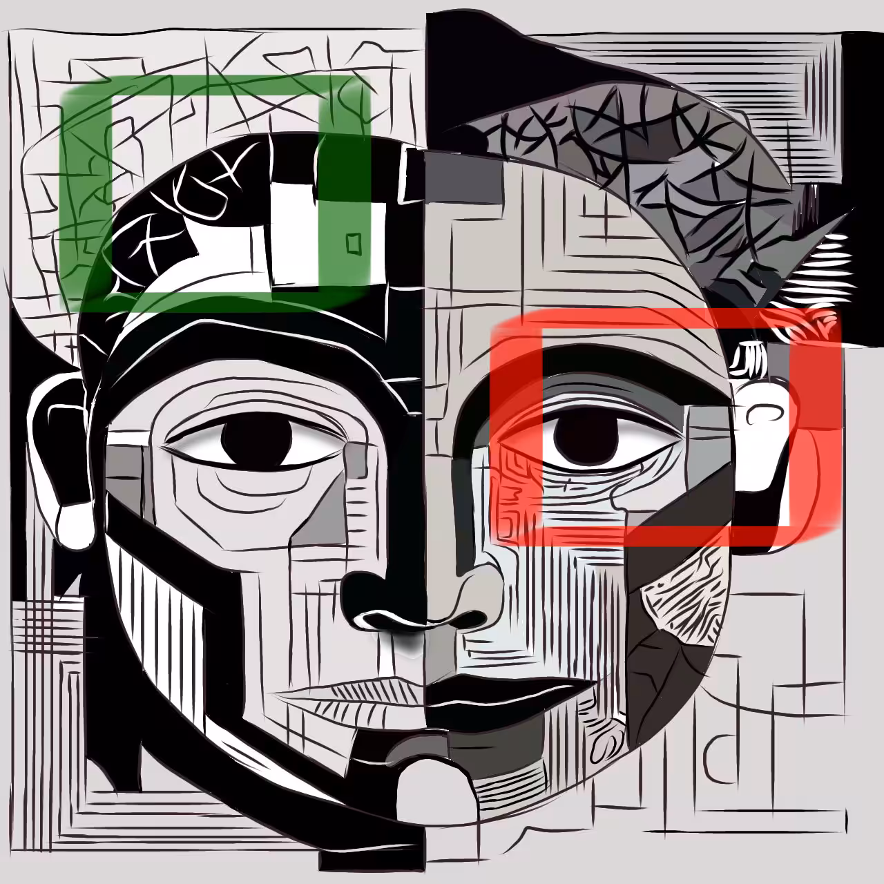 Fragmented identity 