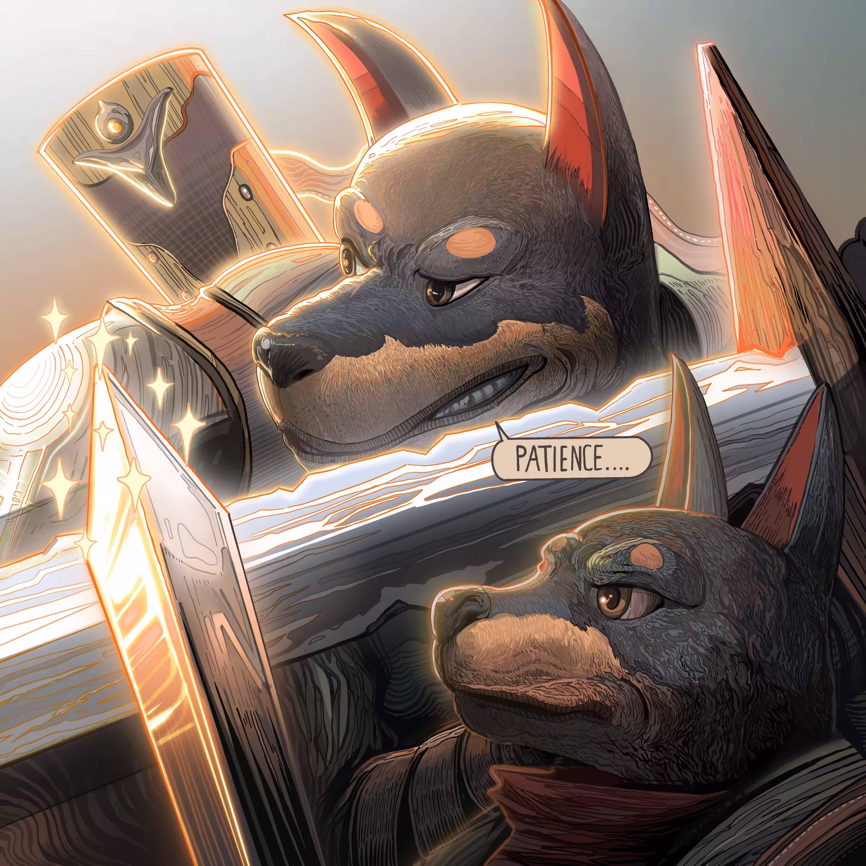 Doberman and Doberboy