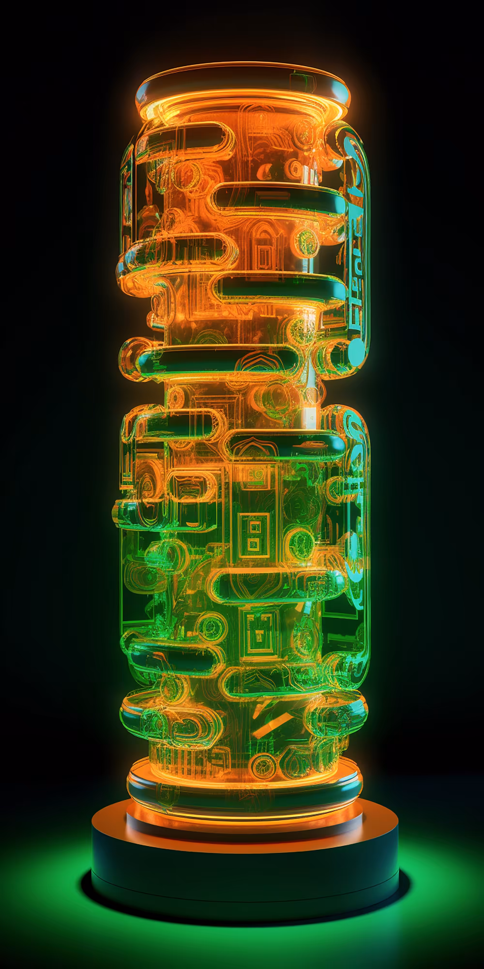 Vertical Sculpture 55