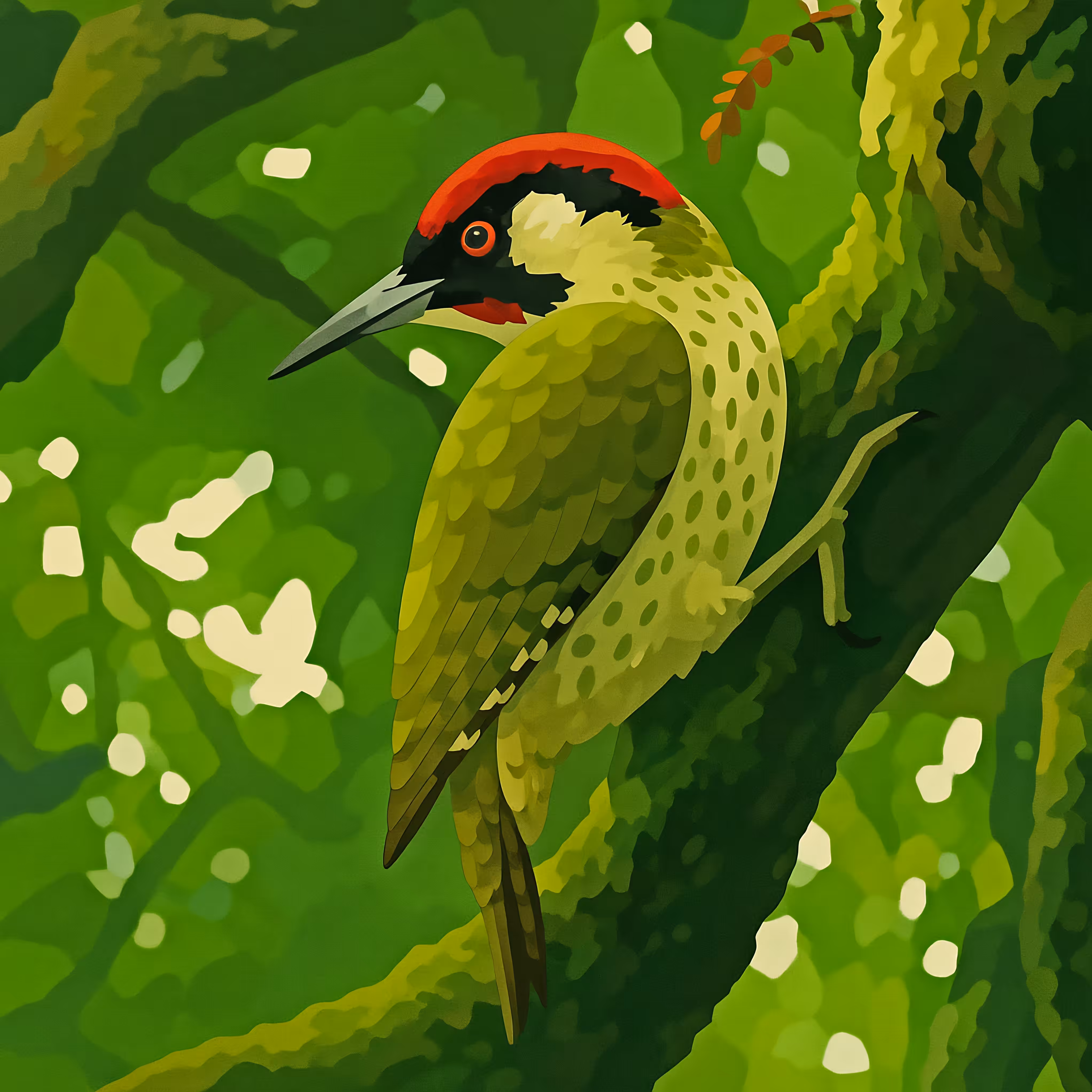 Life List of an AI Birder: Picus viridis